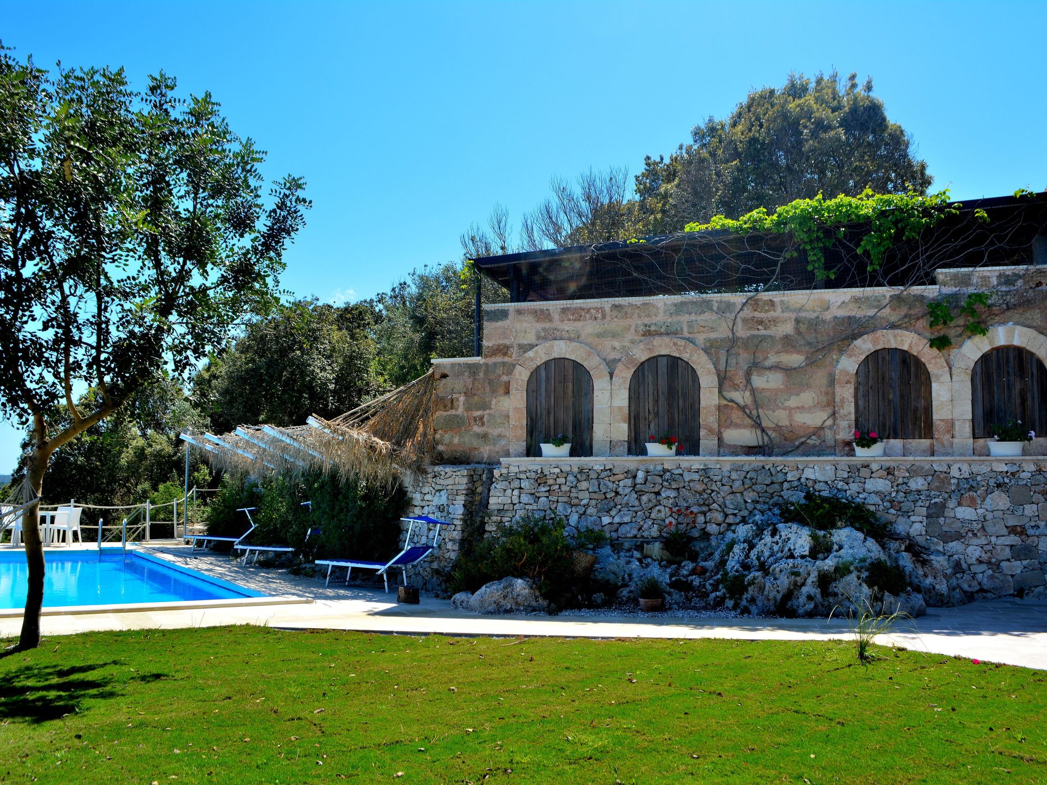 Mit Privatpool für 6 Personen ca. 70 m&sup2; in Marina di Novaglie, Apulien (Pr-Buiten