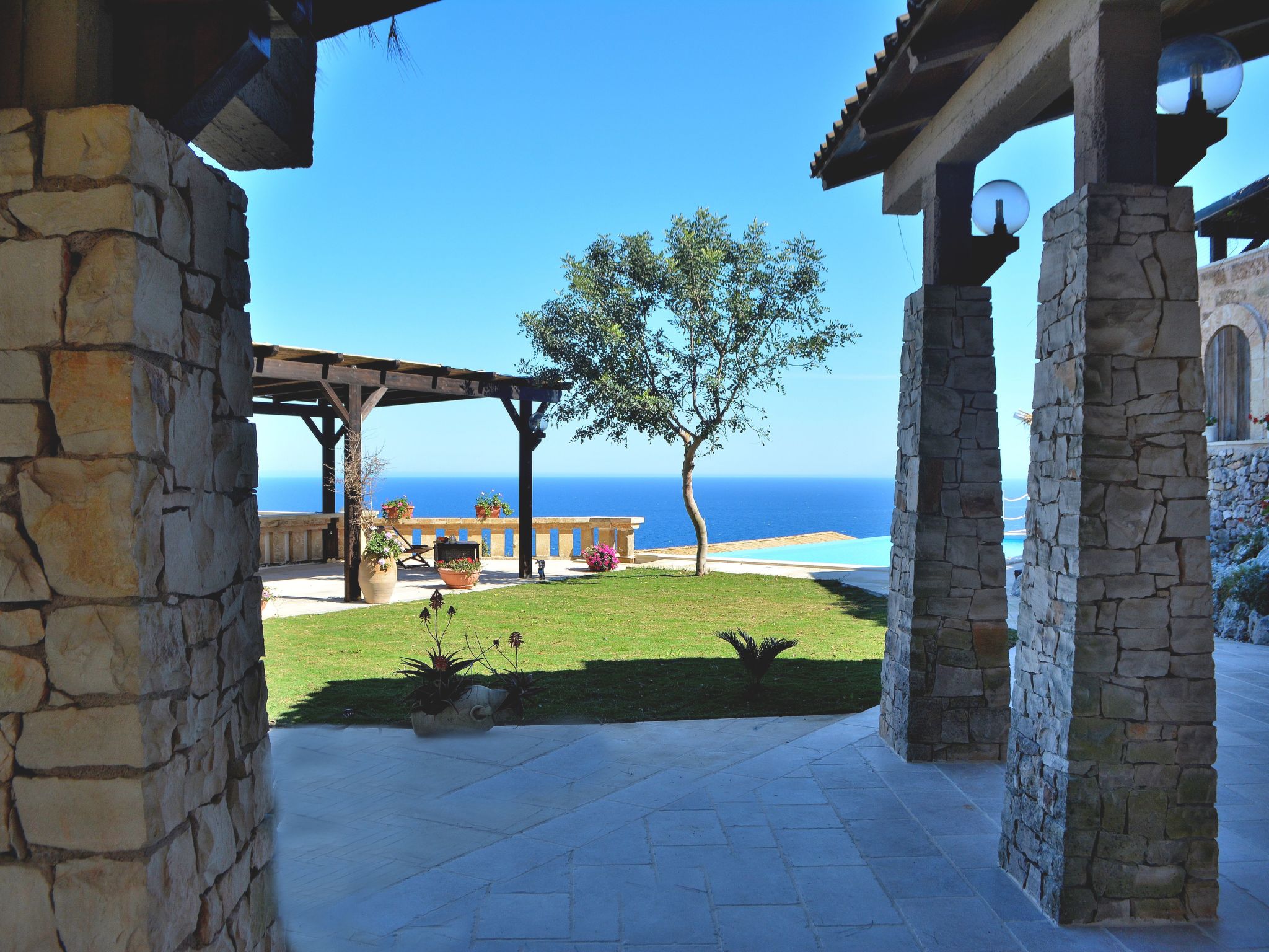 Mit Privatpool für 6 Personen ca. 70 m&sup2; in Marina di Novaglie, Apulien (Pr-Buiten