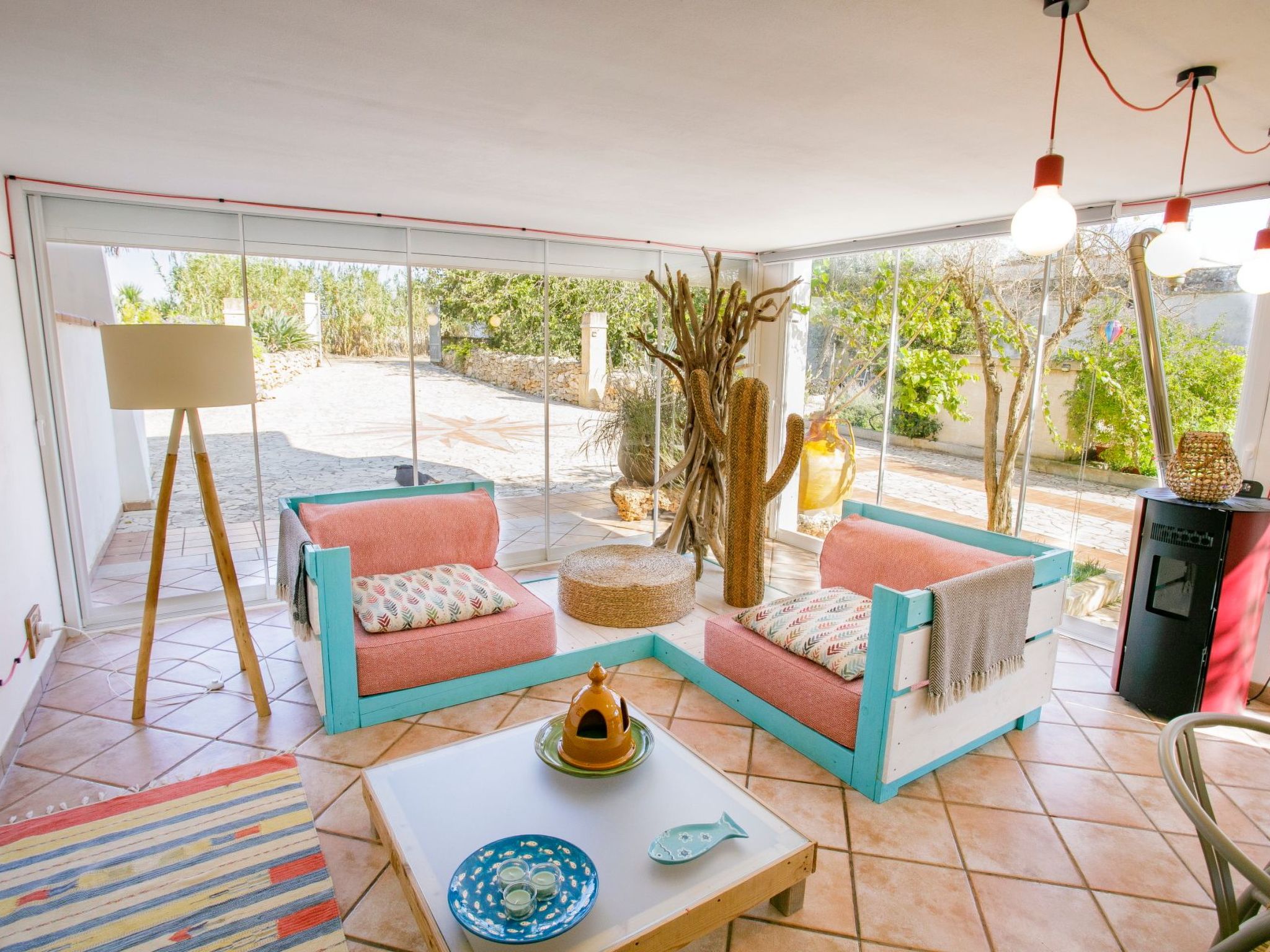 Vakantiehuis met omheinde tuin in Nardò (Italië) 1 hond is welkom