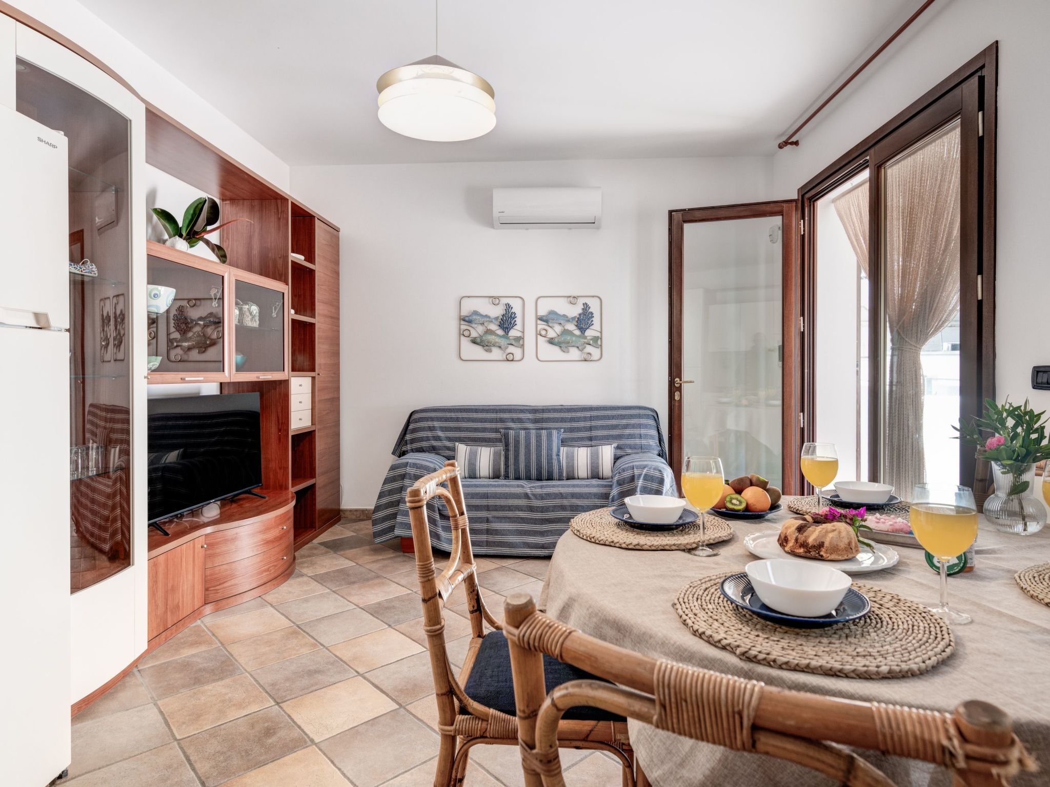 Der Meerblick von Viola-Drinnen