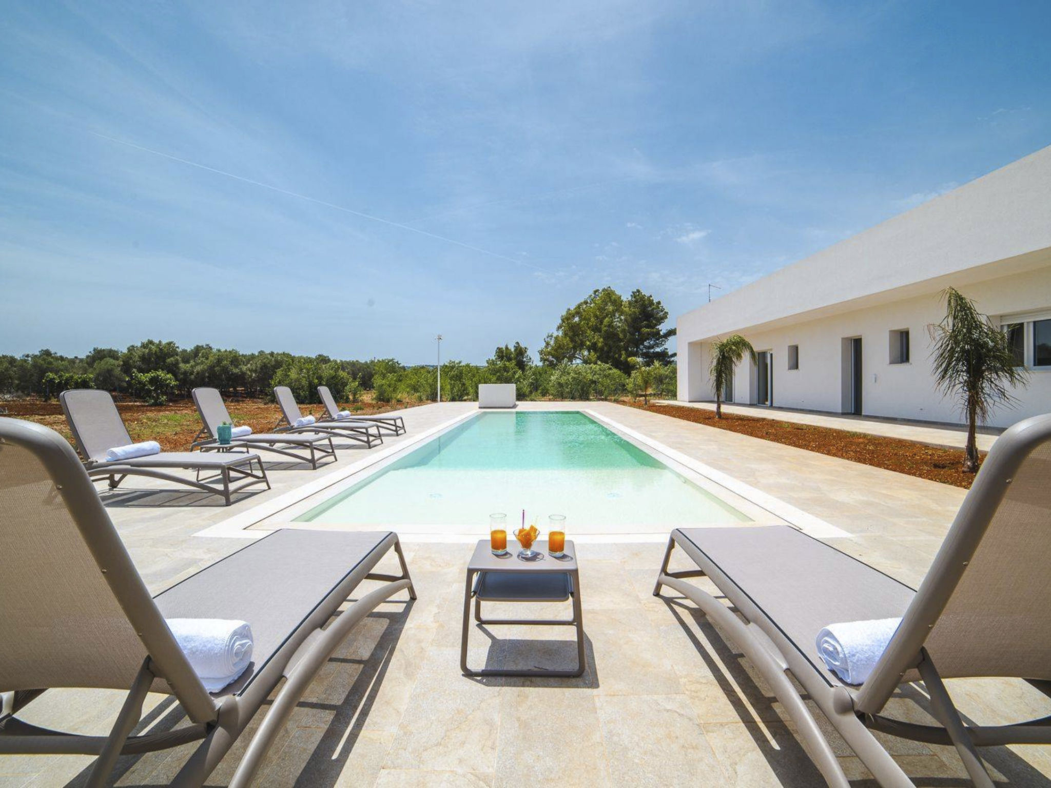 Villa Donnosanto 5 Minuten vom Strand entfernt. Ostuni 10km