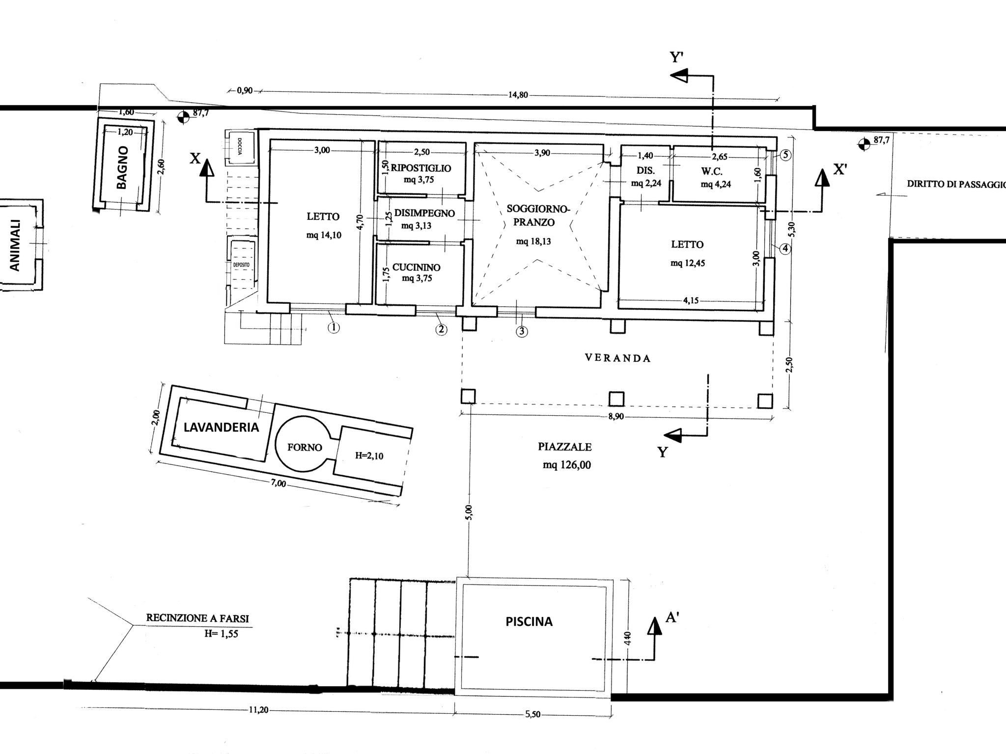 Bauernhof mit Schwimmbad und Babypark Brindisi am Meer-Binnen