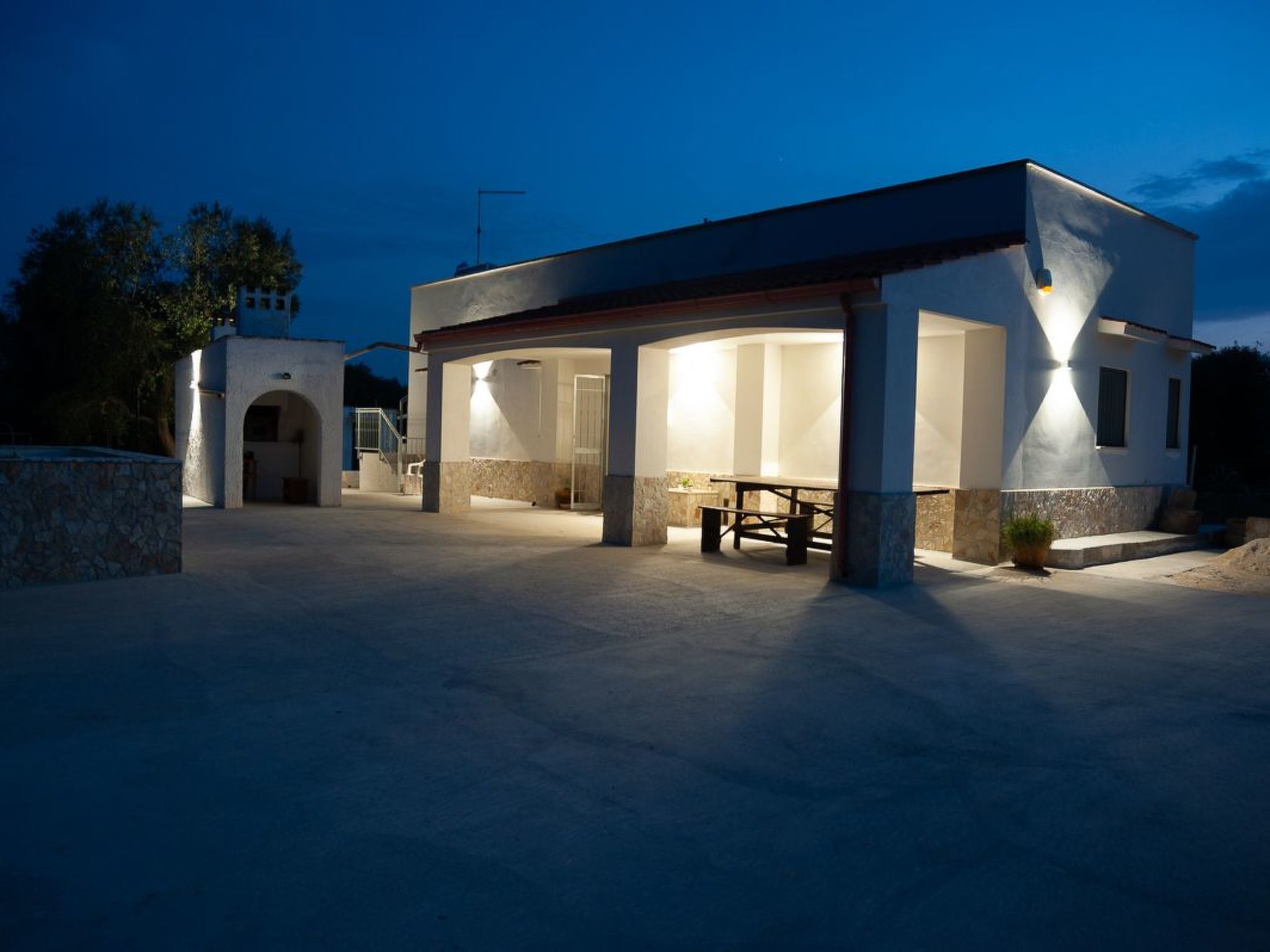 Bauernhof mit Schwimmbad und Babypark Brindisi am Meer-Binnen