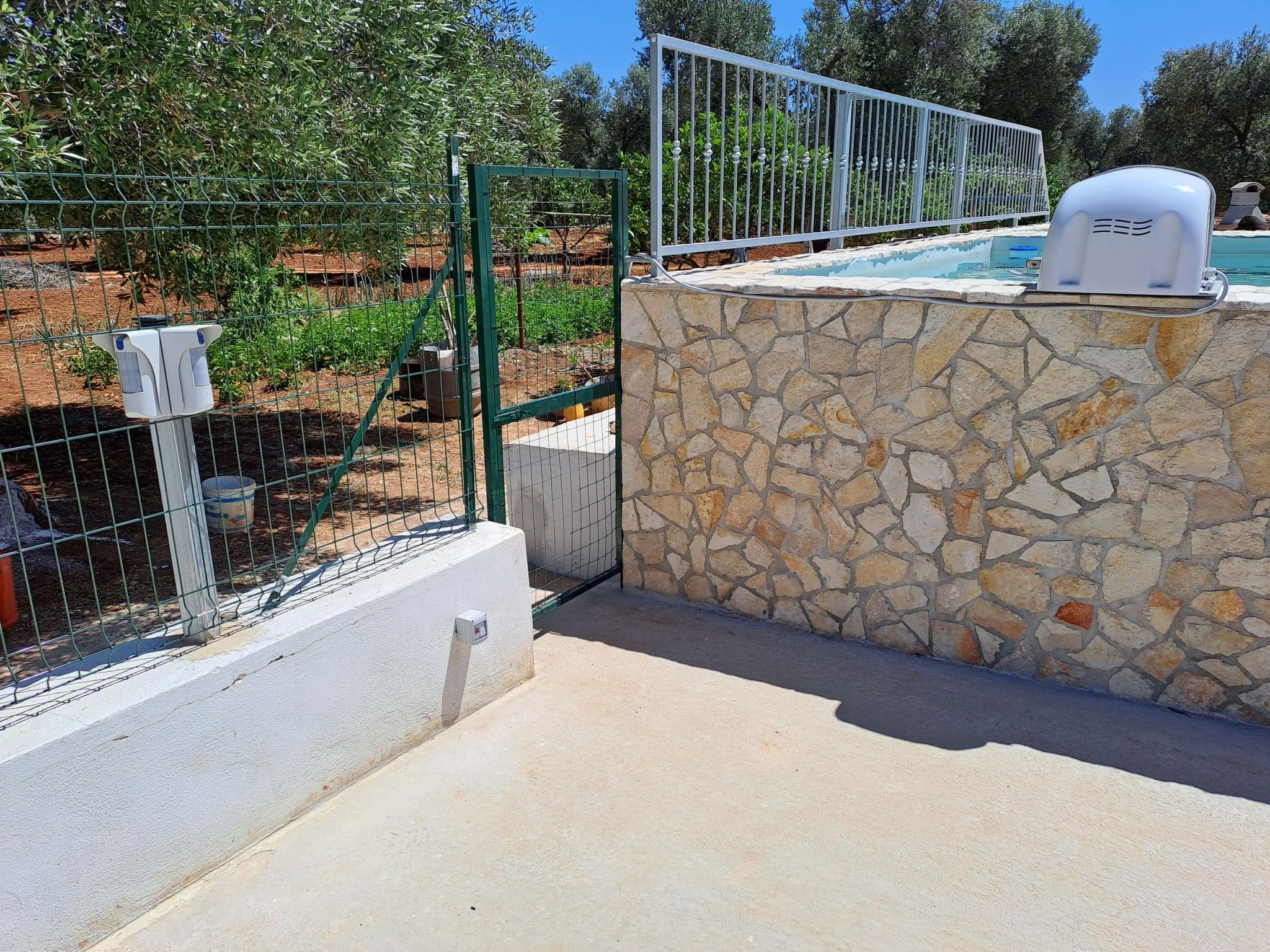 Bauernhof mit Schwimmbad und Babypark Brindisi am Meer-Binnen