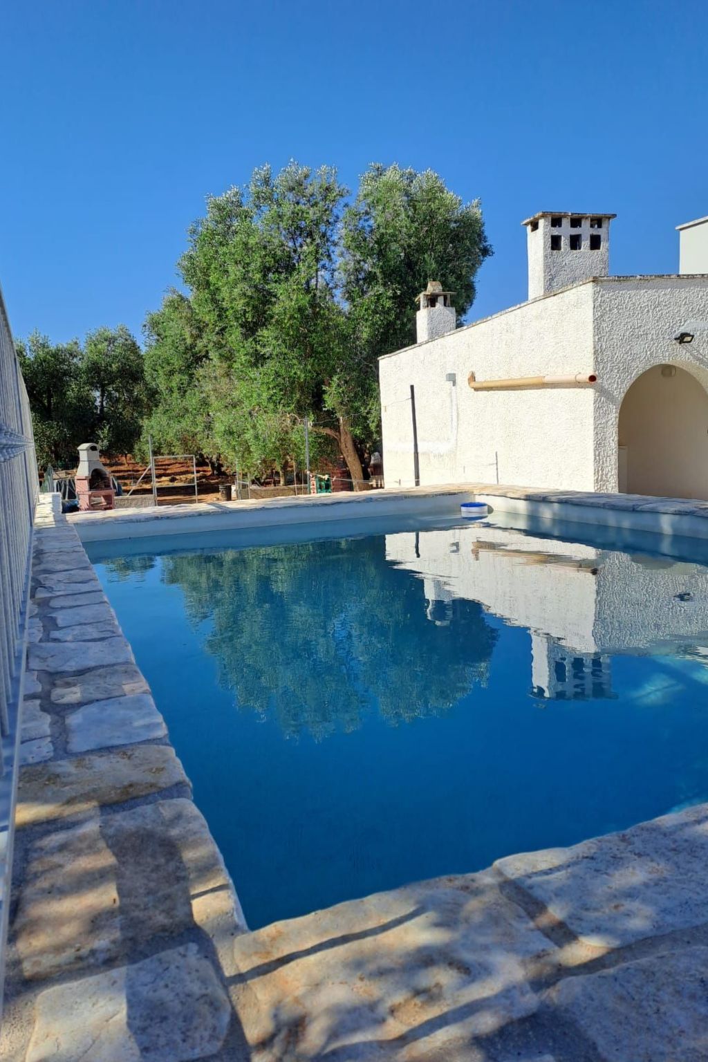 Bauernhof mit Schwimmbad und Babypark Brindisi am Meer-Binnen
