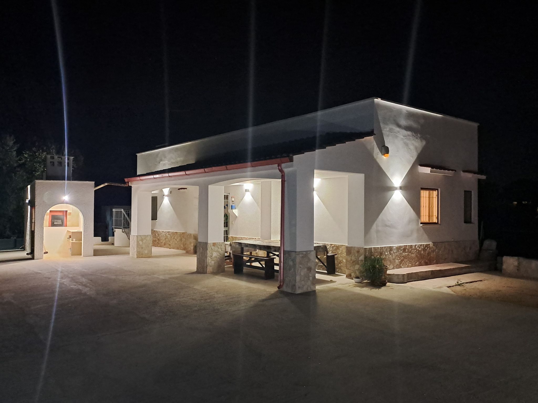 Bauernhof mit Schwimmbad und Babypark Brindisi am Meer-Binnen