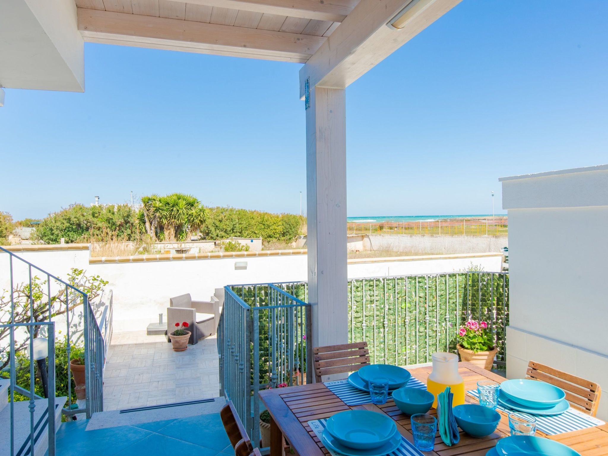 Villa Laura 50 m vom Sandstrand entfernt-Binnen