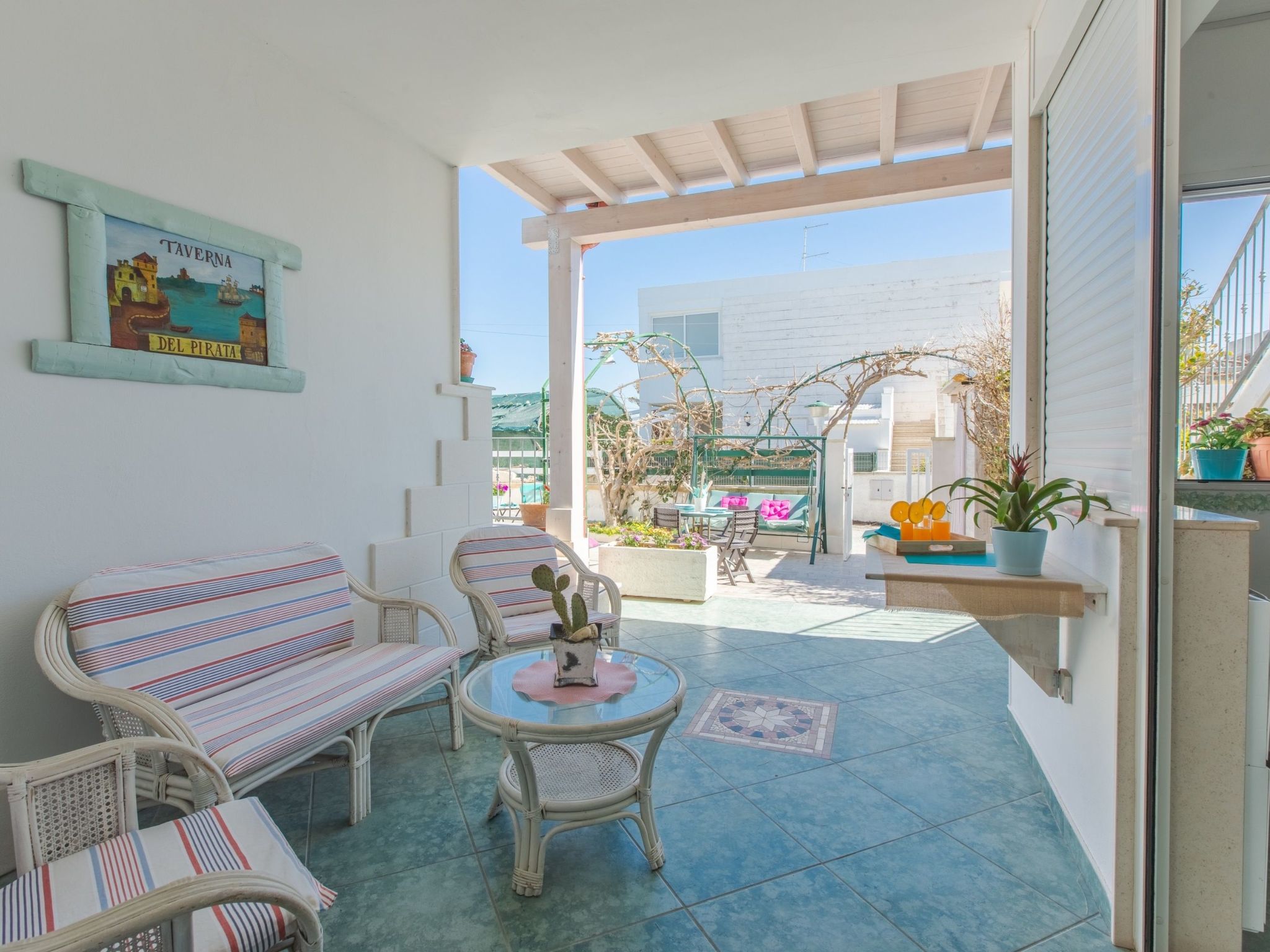 Villa Laura 50 m vom Sandstrand entfernt-Binnen