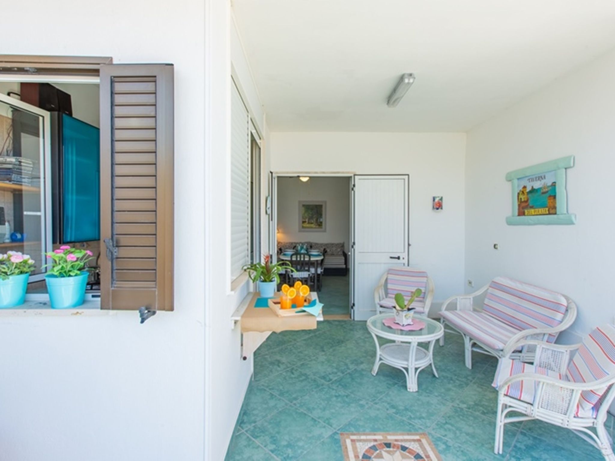 Villa Laura 50 m vom Sandstrand entfernt-Binnen