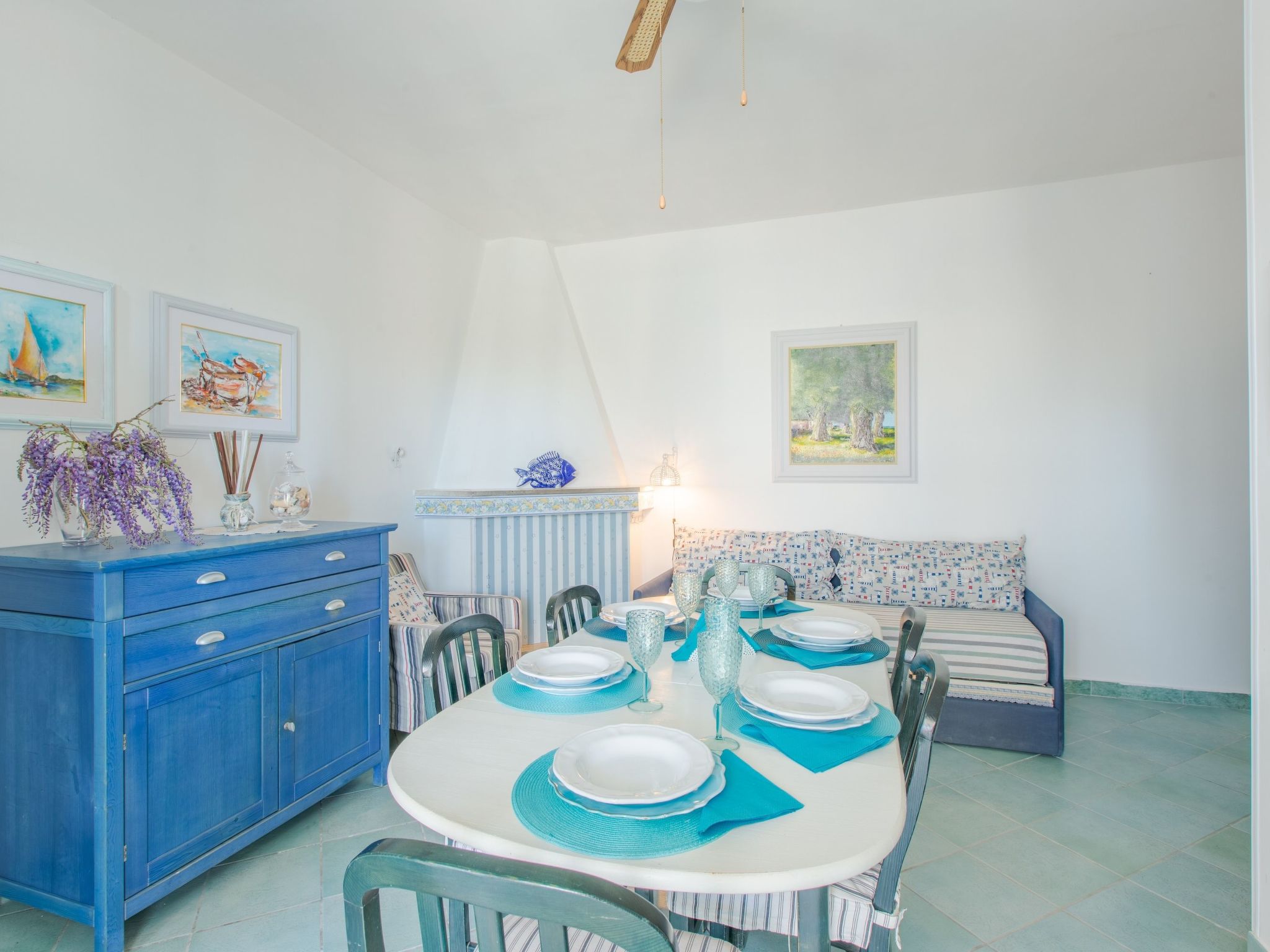 Villa Laura 50 m vom Sandstrand entfernt-Binnen