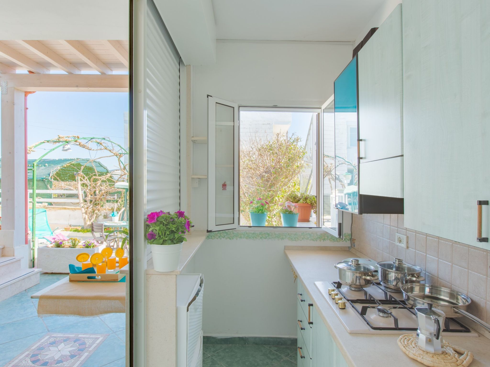 Villa Laura 50 m vom Sandstrand entfernt-Binnen