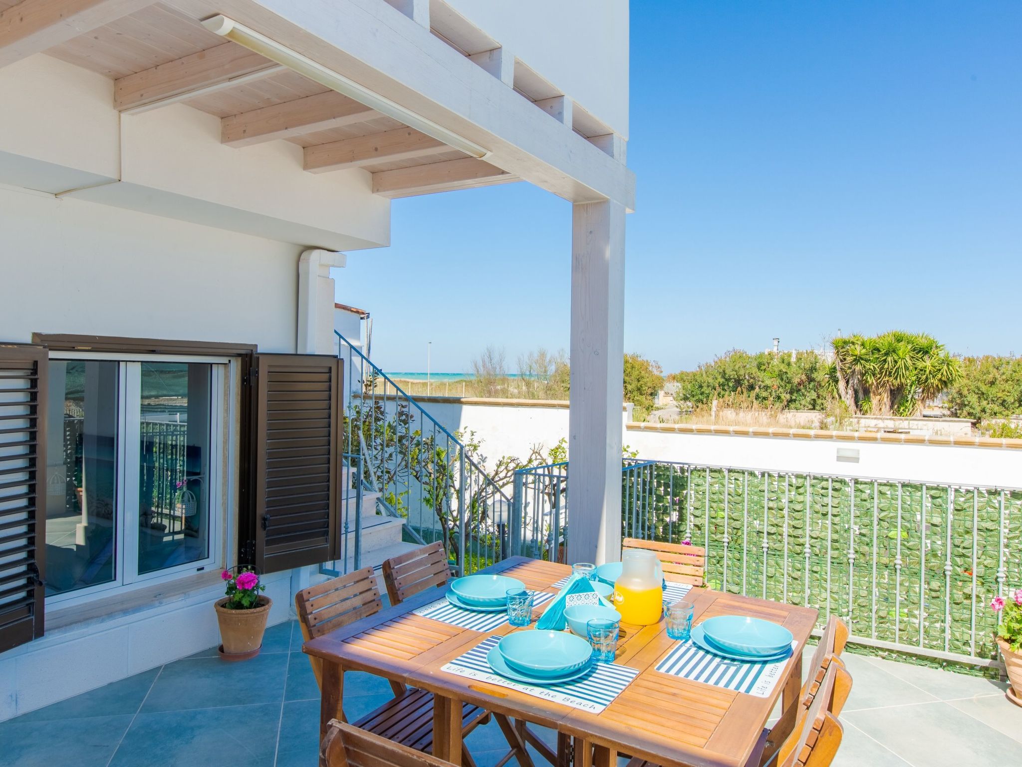 Villa Laura 50 m vom Sandstrand entfernt-Binnen