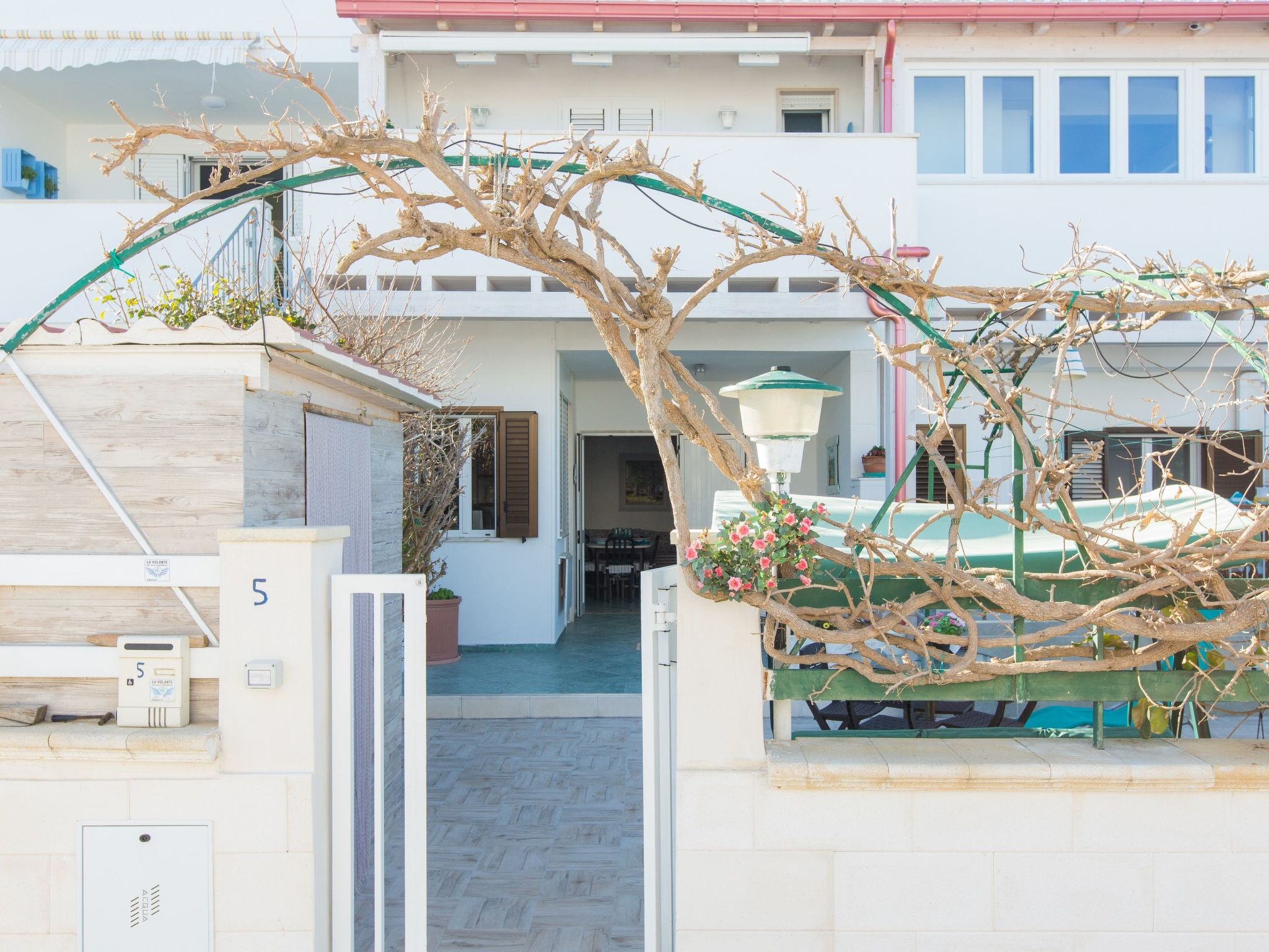 Villa Laura 50 m vom Sandstrand entfernt-Binnen