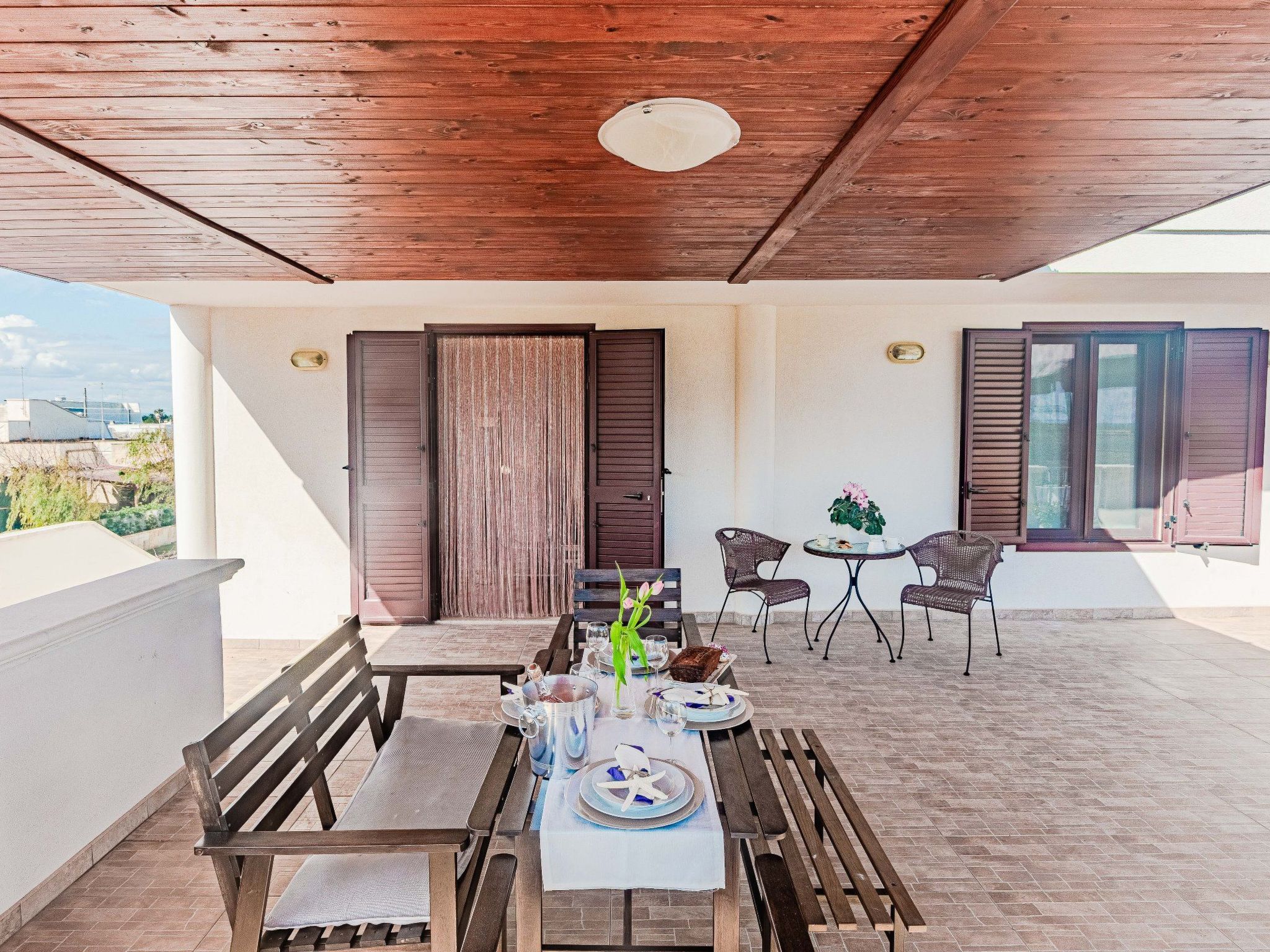 Pantanagianni Strand 50 m vom Meer entfernt-Binnen