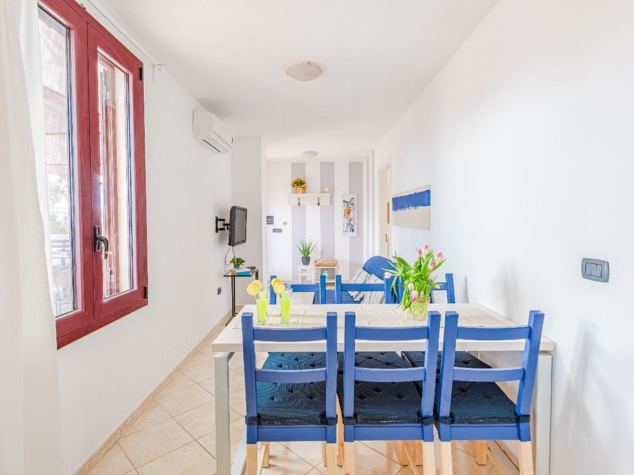 Pantanagianni Strand 50 m vom Meer entfernt-Binnen