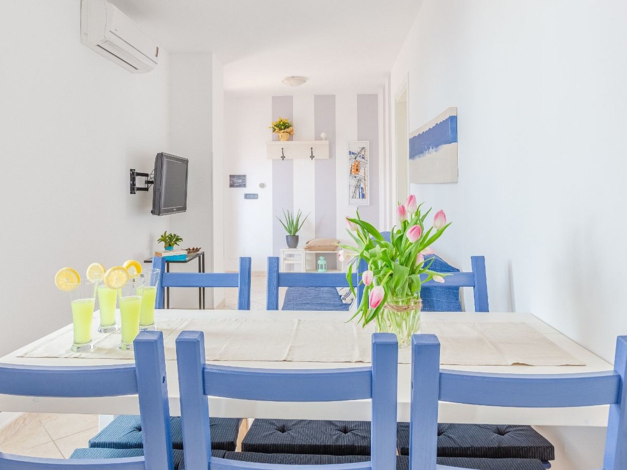 Pantanagianni Strand 50 m vom Meer entfernt-Binnen