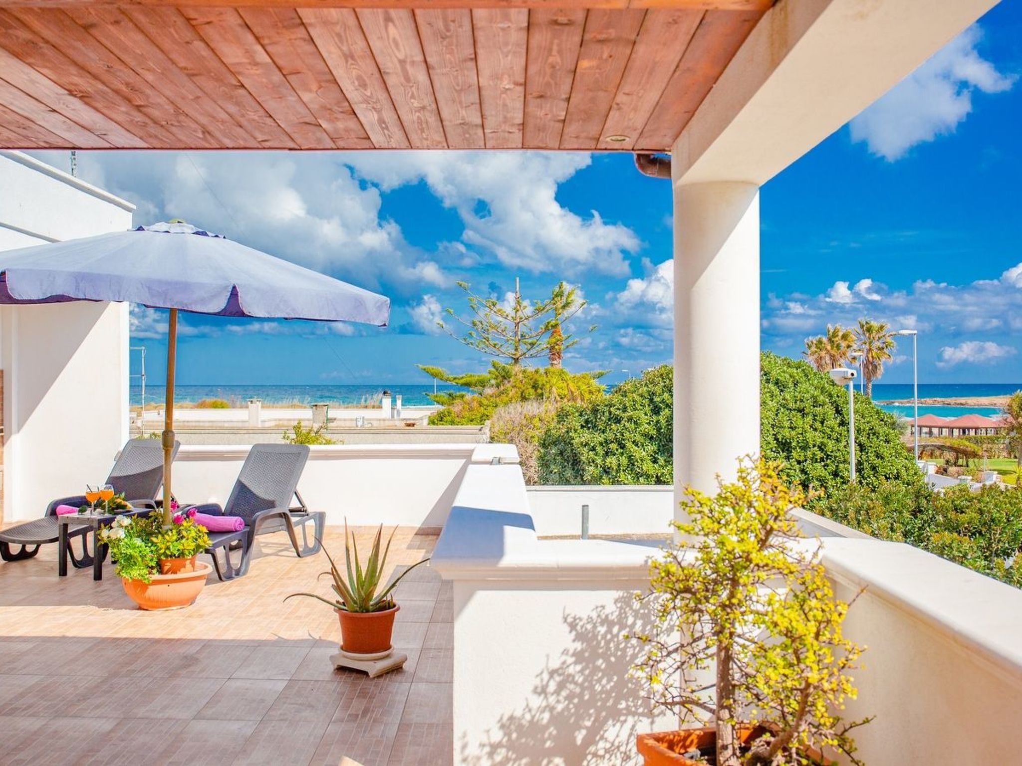 Pantanagianni Strand 50 m vom Meer entfernt-Binnen