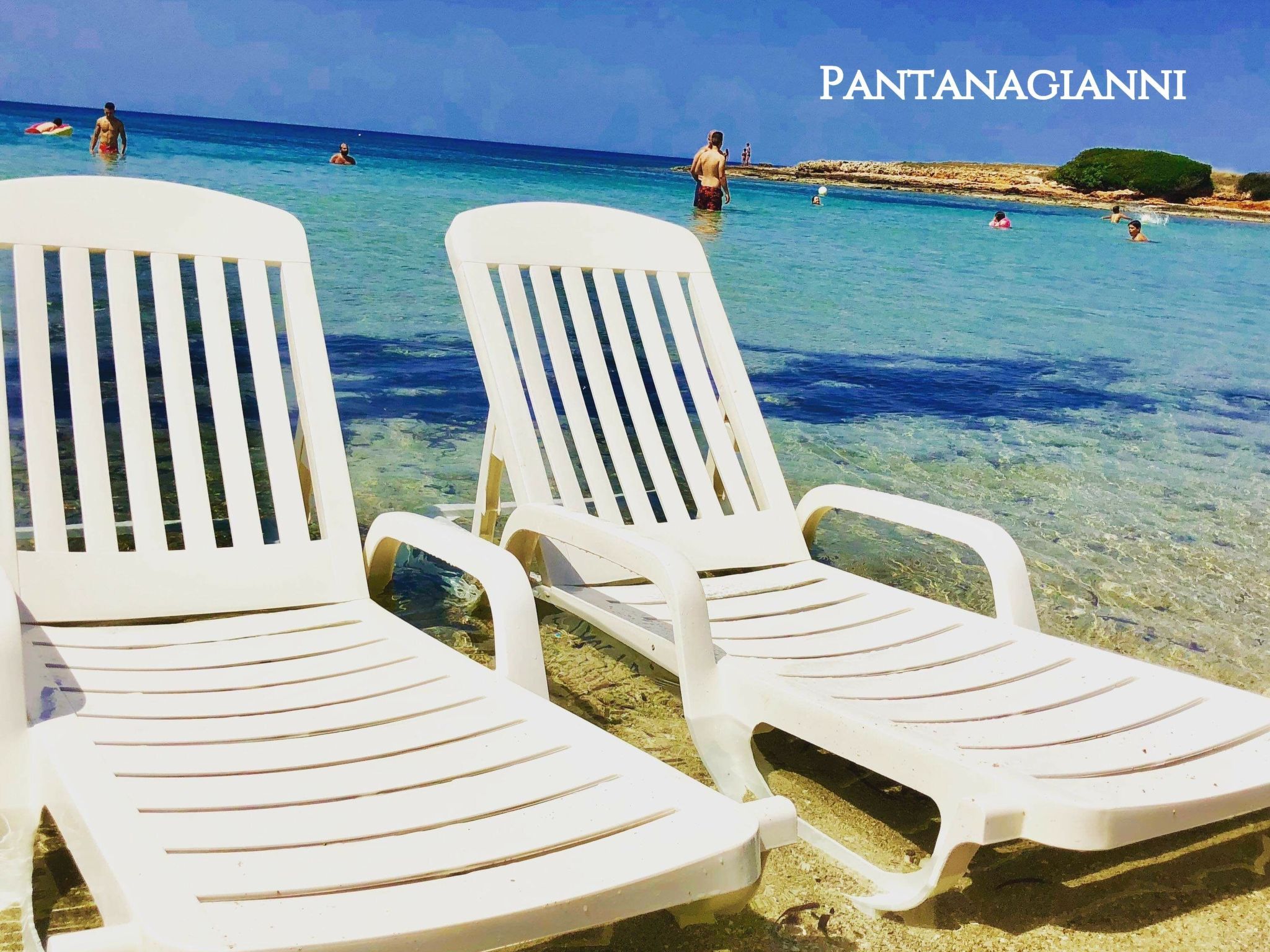 Pantanagianni Strand 50 m vom Meer entfernt-Binnen