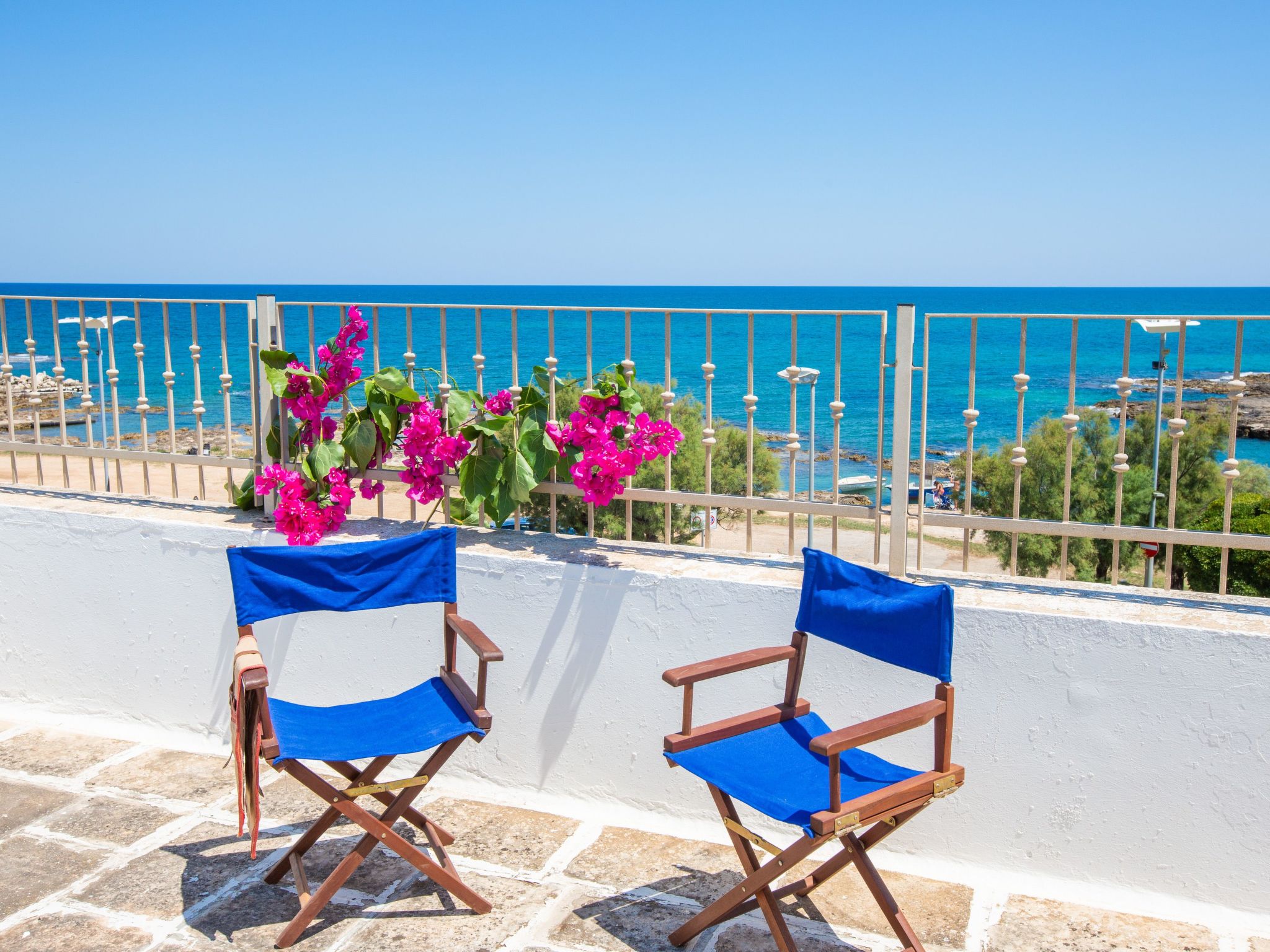 Der Meerblick im Rossella's-Binnen