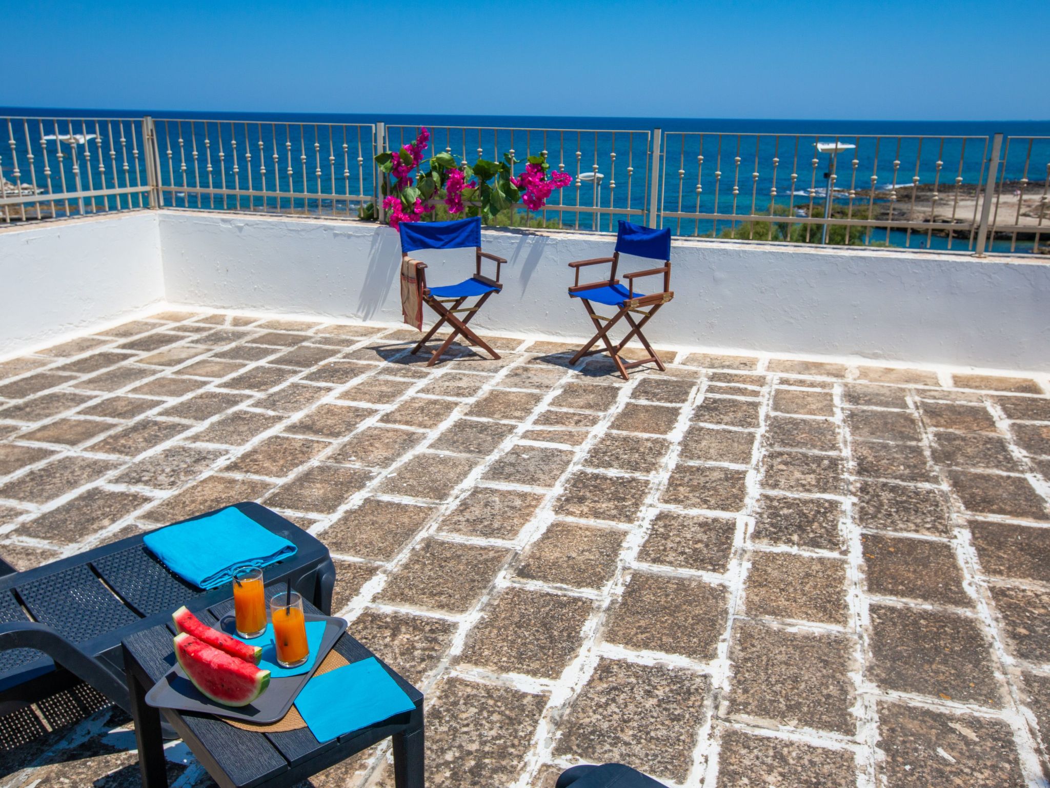 Der Meerblick im Rossella's-Binnen