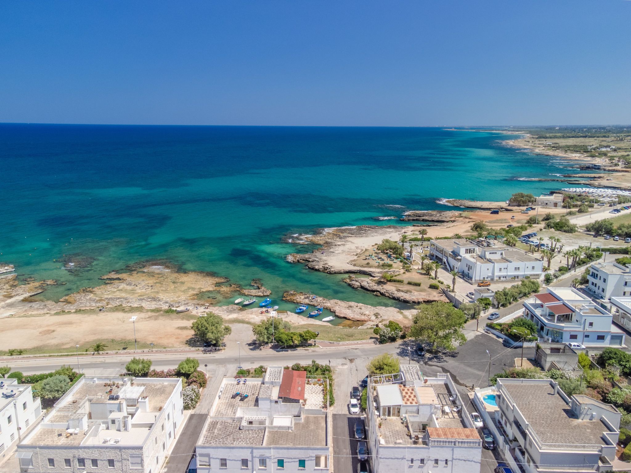 Der Meerblick im Rossella's-Binnen
