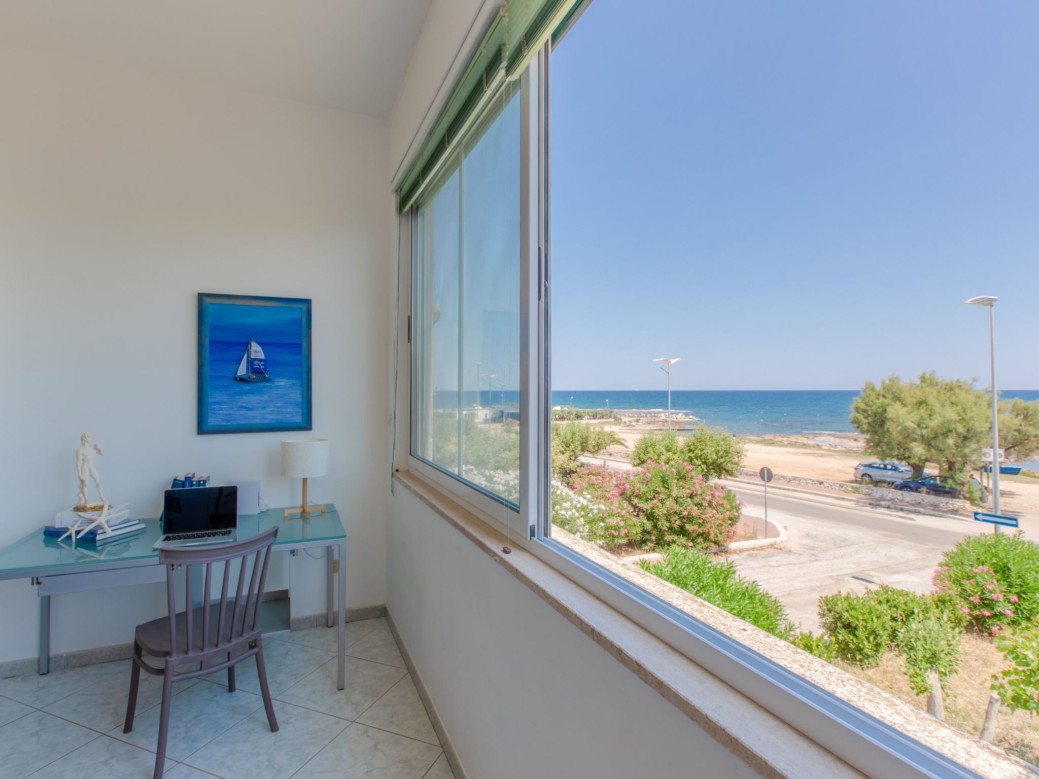 Der Meerblick im Rossella's-Binnen