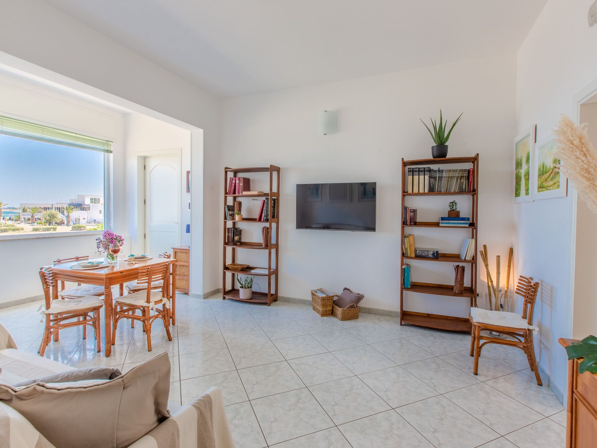 Der Meerblick im Rossella's-Binnen