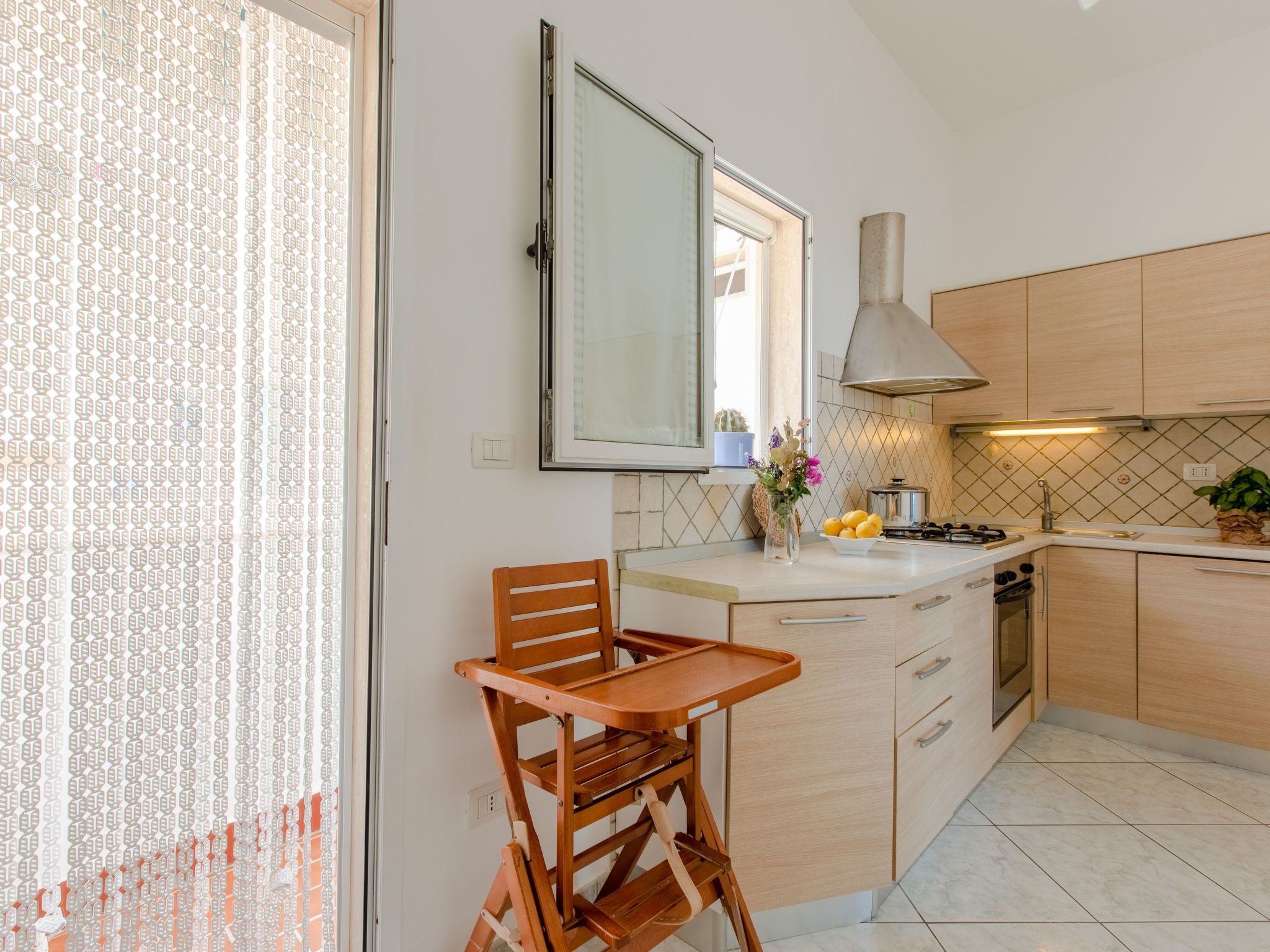 Der Meerblick im Rossella's-Binnen