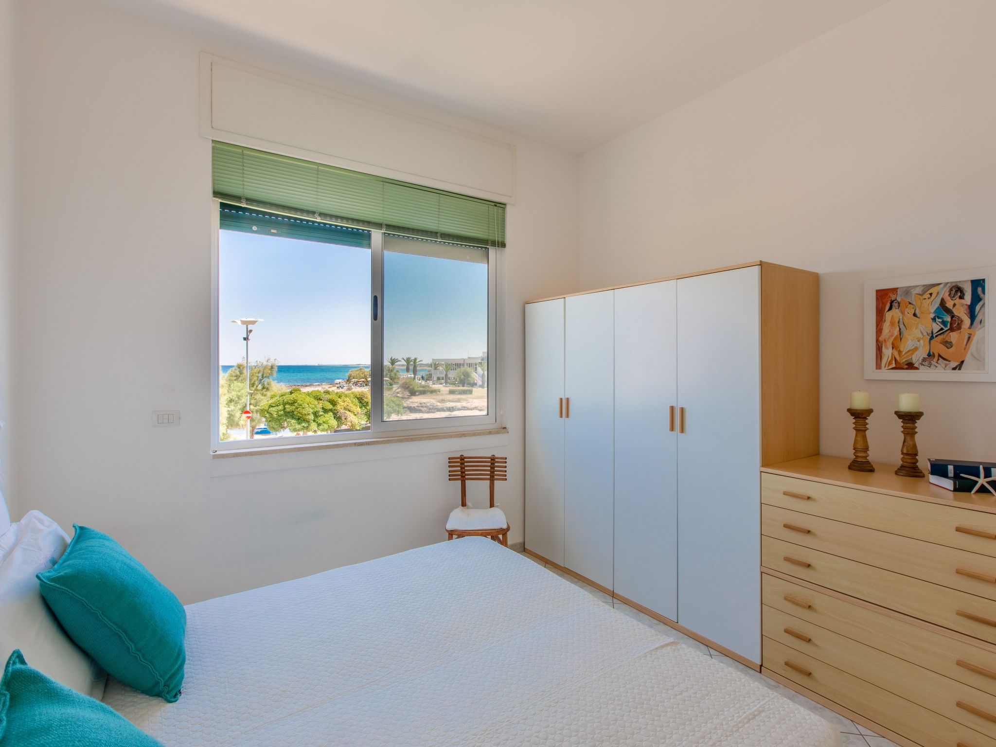 Der Meerblick im Rossella's-Binnen