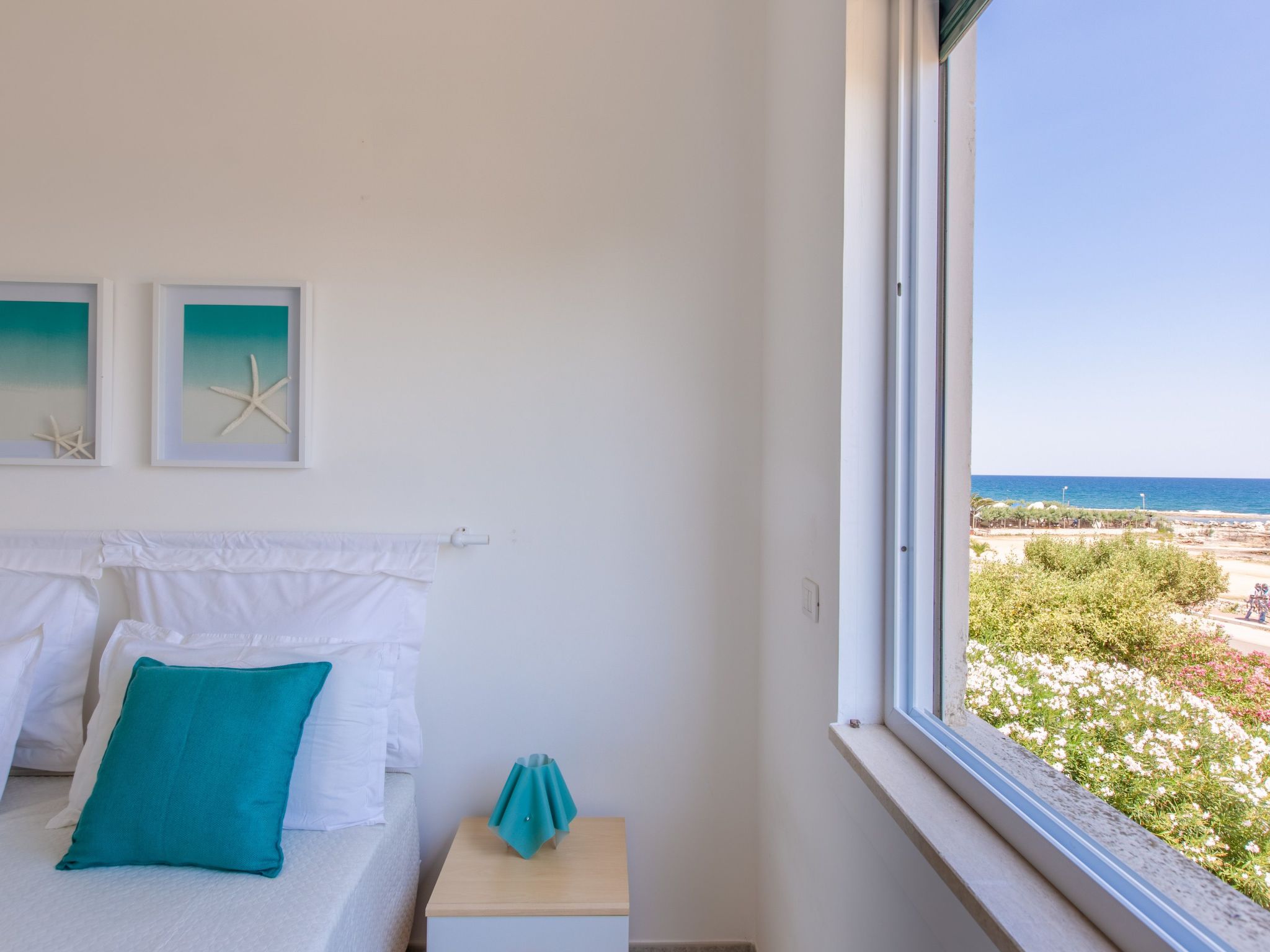 Der Meerblick im Rossella's-Binnen