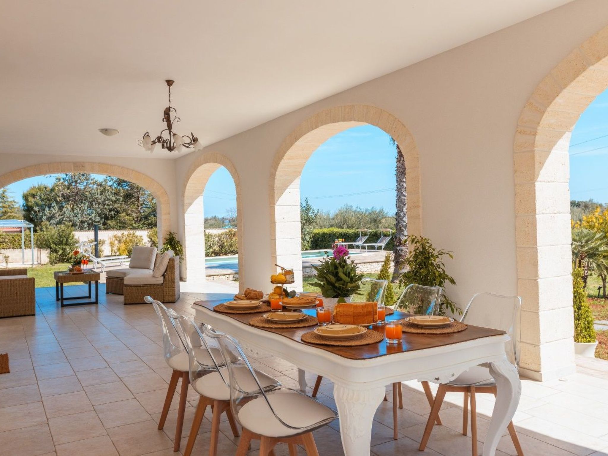 Villa Pallino mit Pool-Binnen