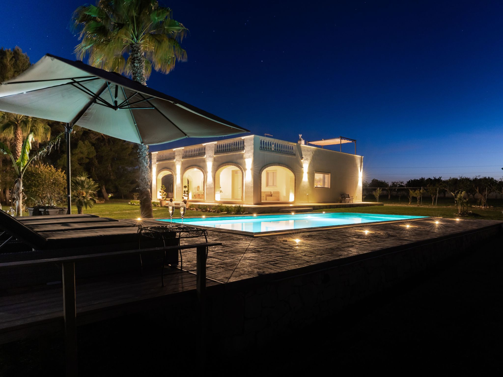 Villa Pallino mit Pool-Binnen