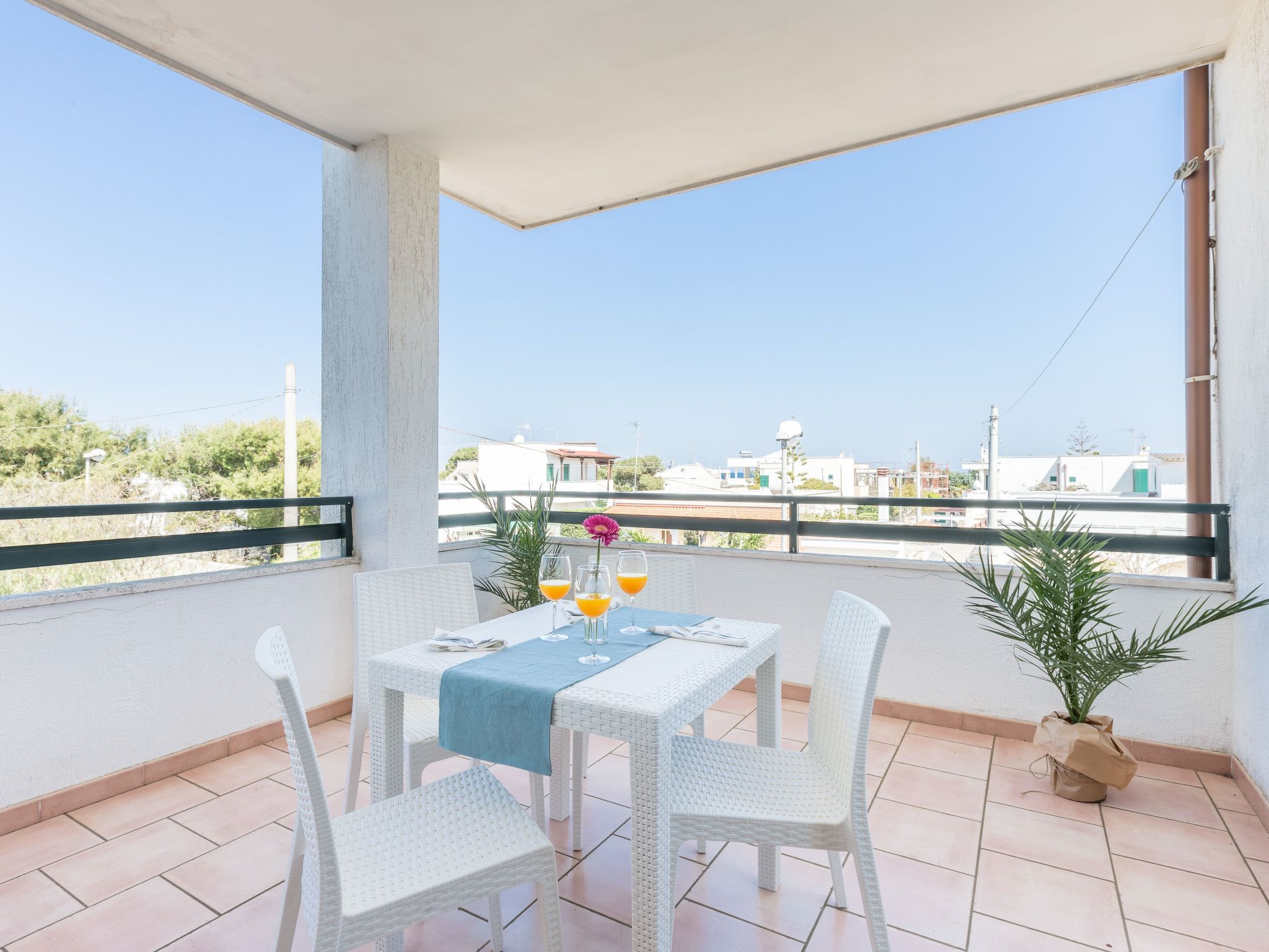 Flaches Panorama-Dedans