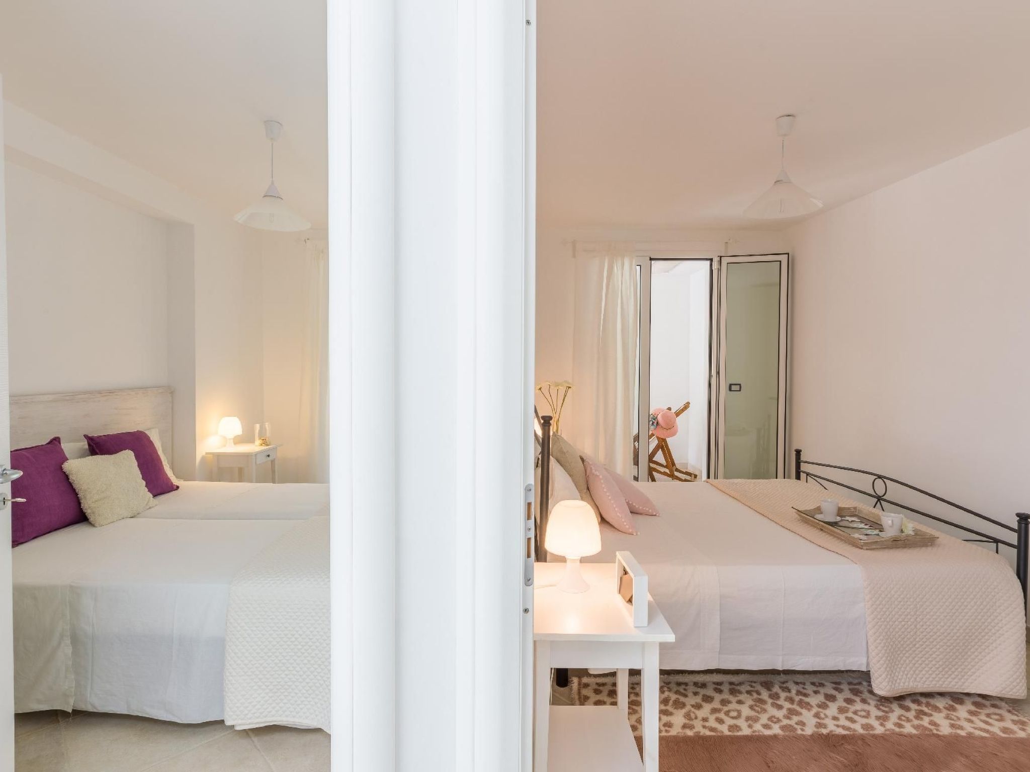 Weißes Haus im Salento-Binnen