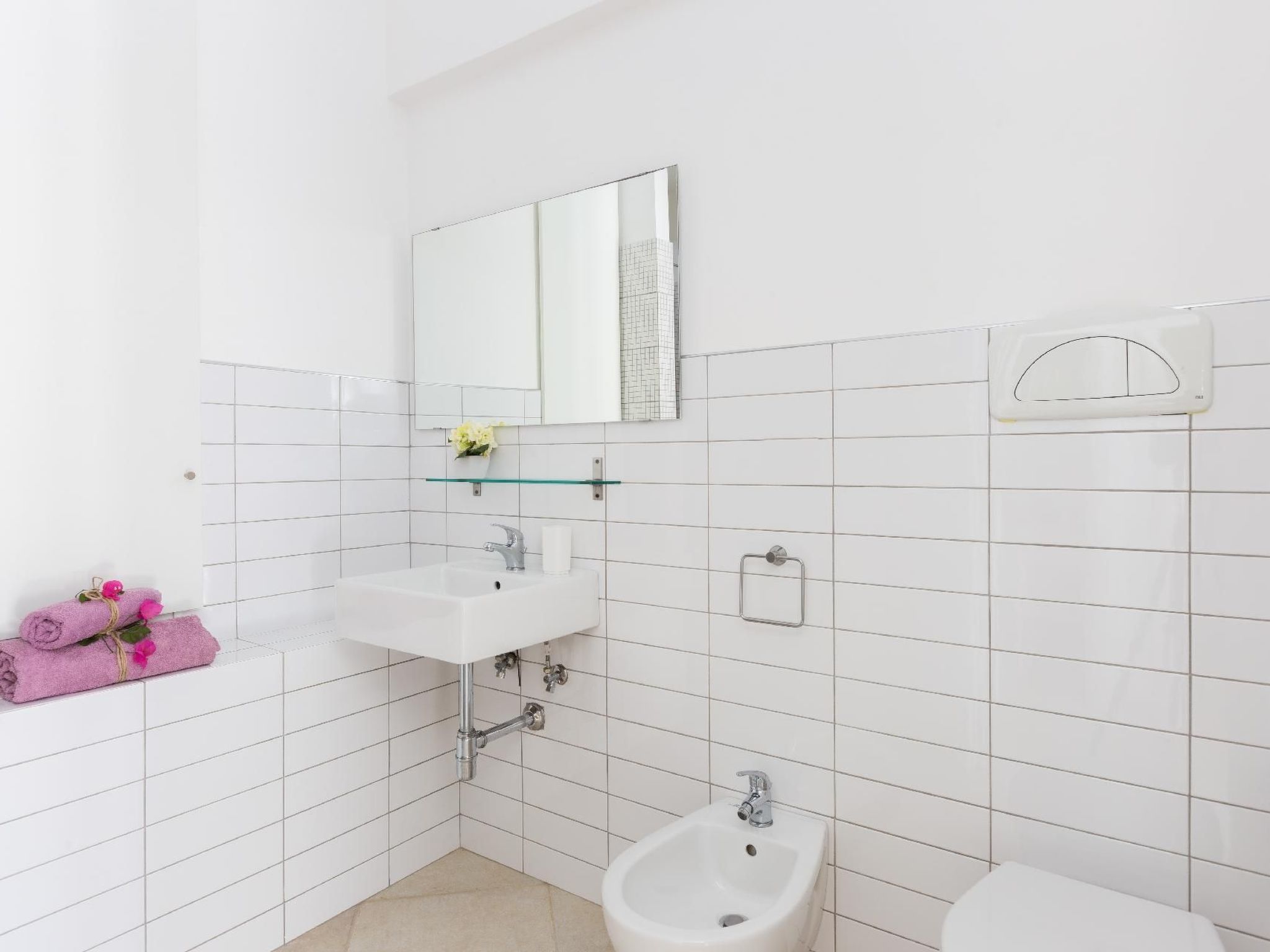 Weißes Haus im Salento-Binnen