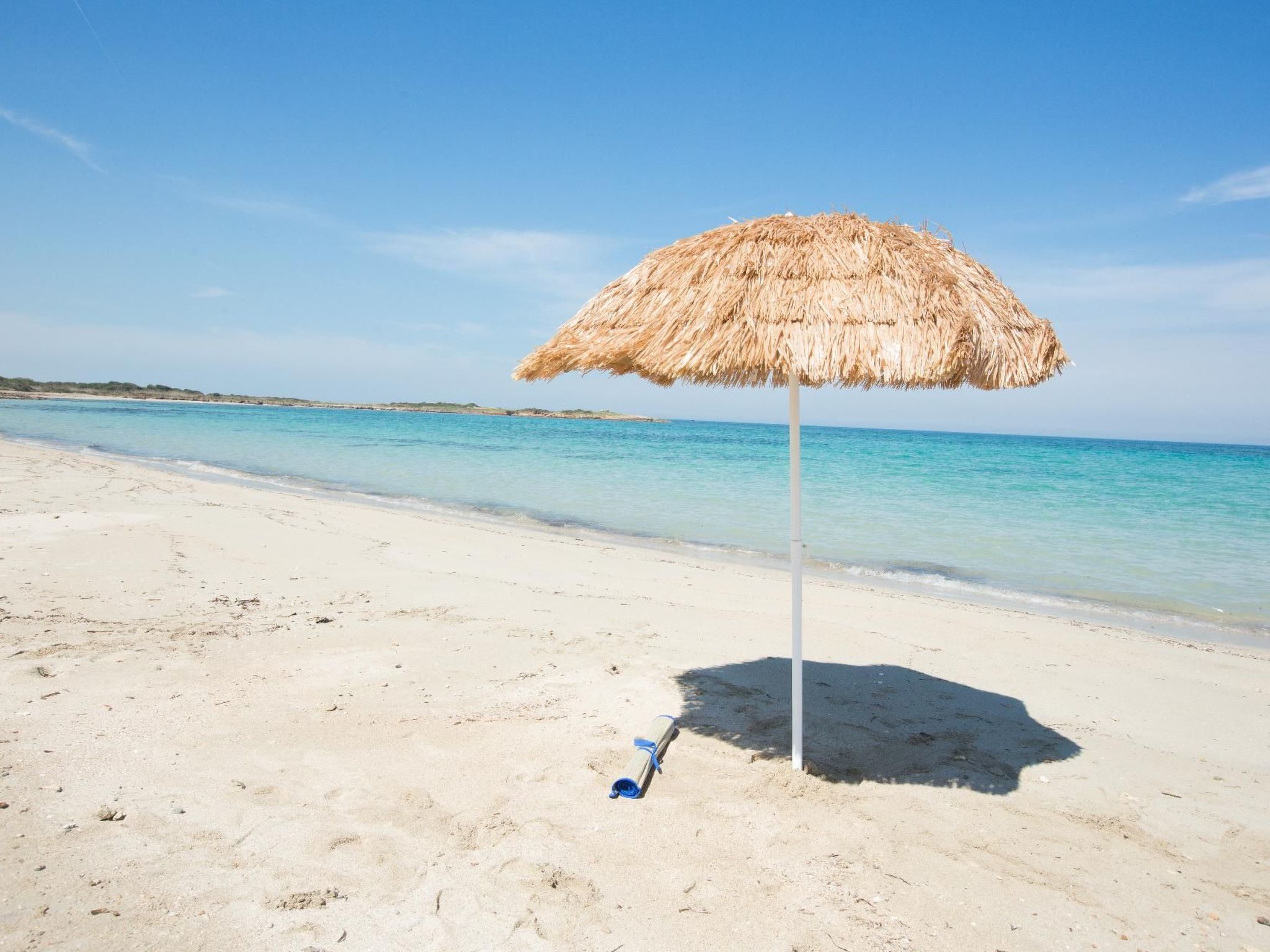 Weißes Haus im Salento-Binnen