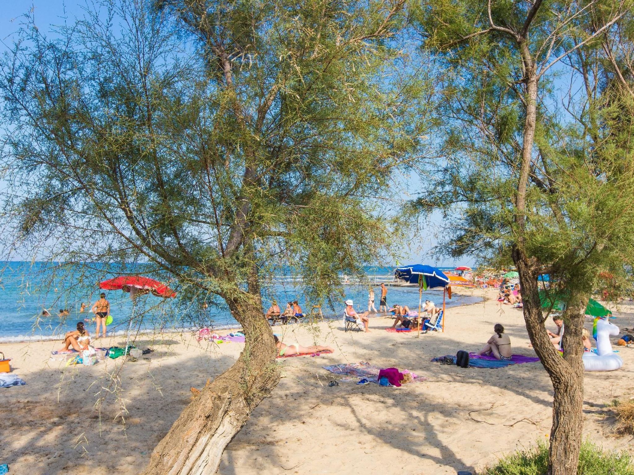 Weißes Haus im Salento-Binnen