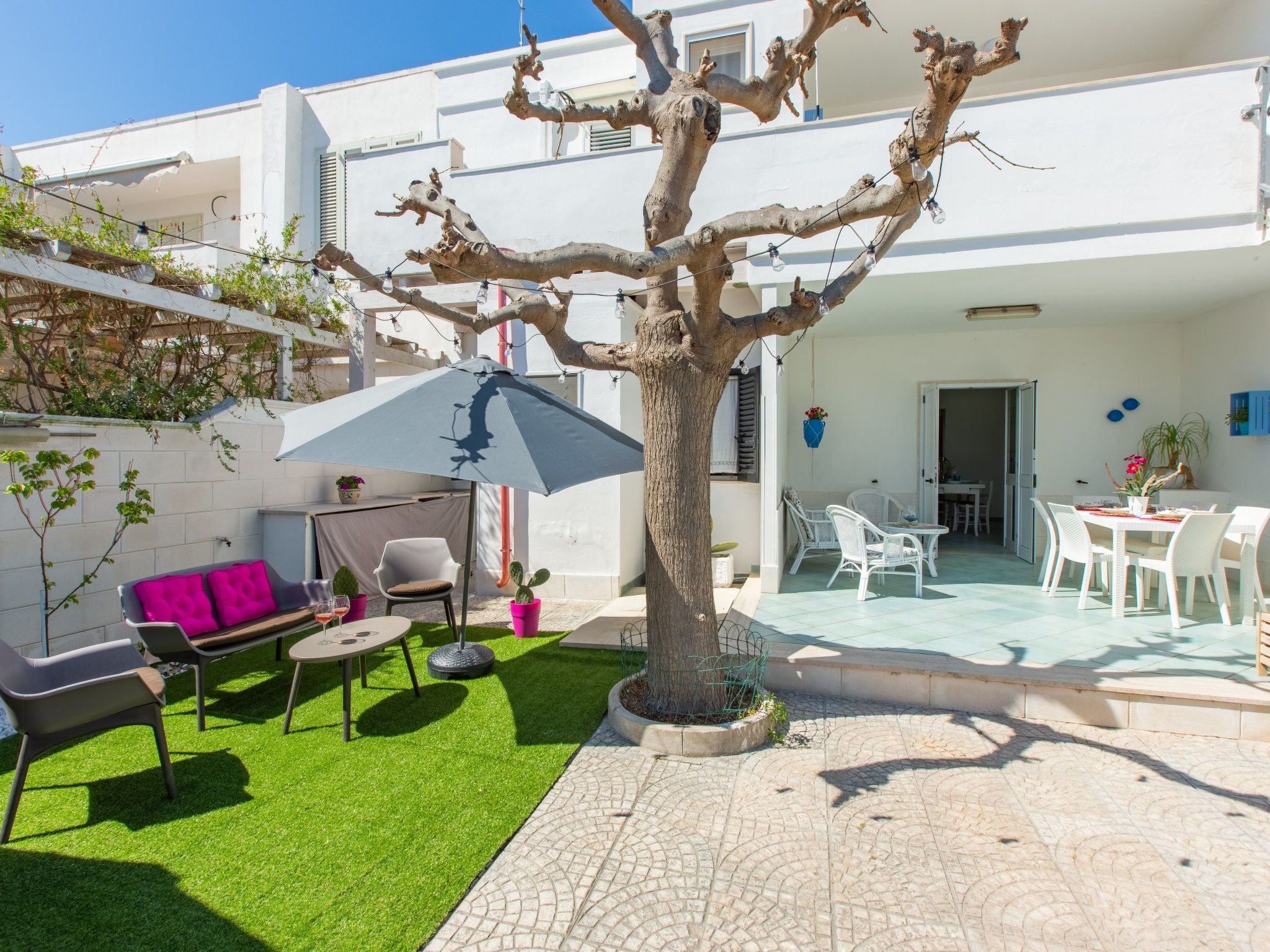 Casa Rosa 50 Meter vom Meer entfernt-Binnen