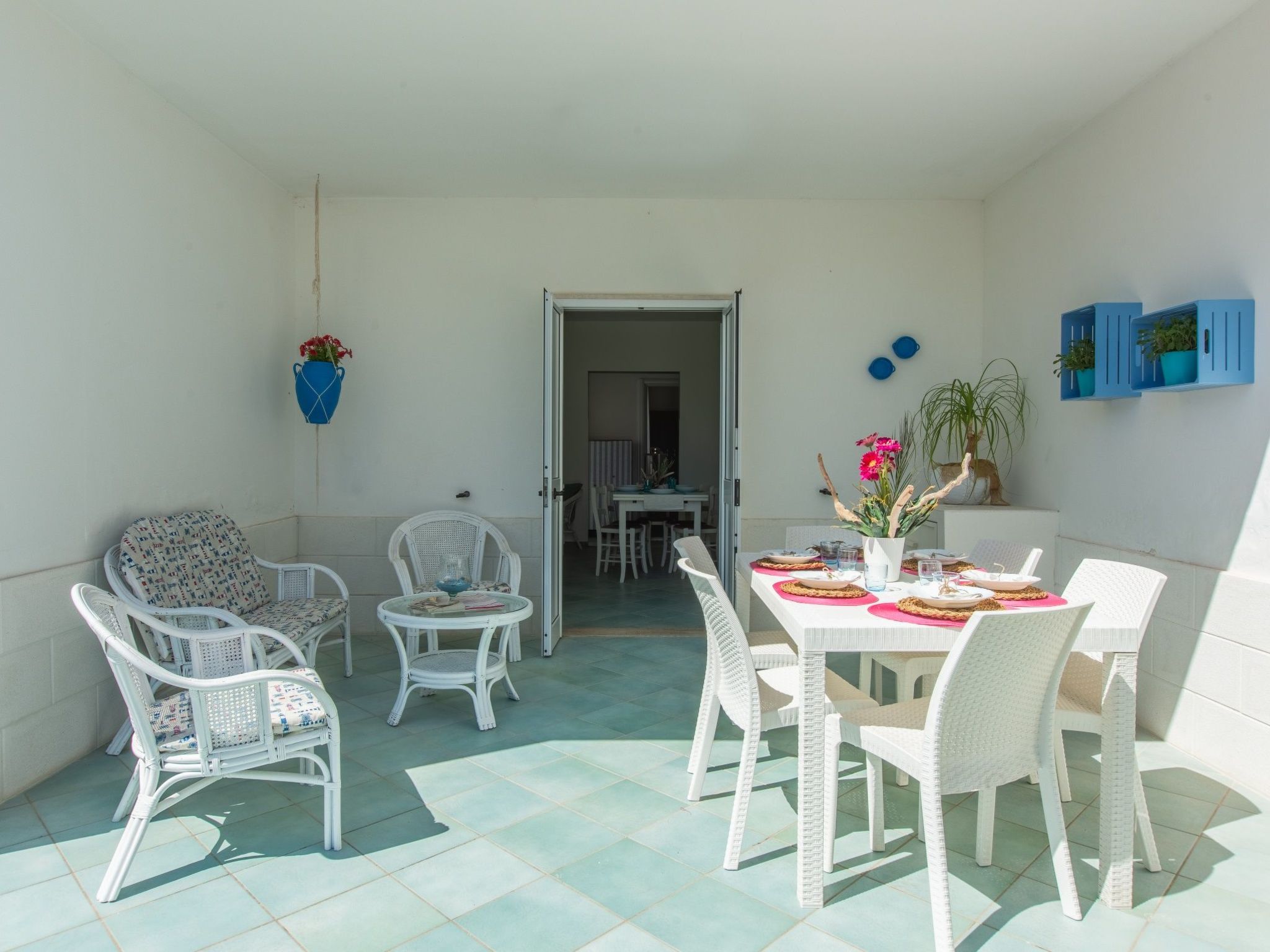 Casa Rosa 50 Meter vom Meer entfernt-Binnen