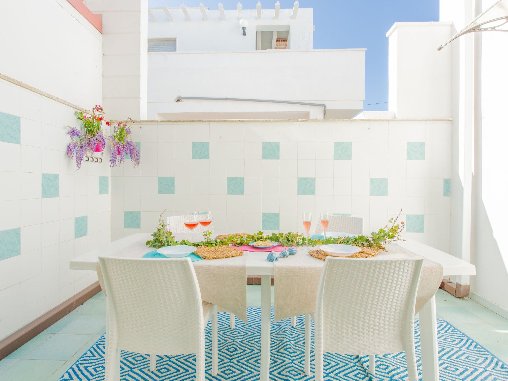 Casa Rosa 50 Meter vom Meer entfernt-Binnen