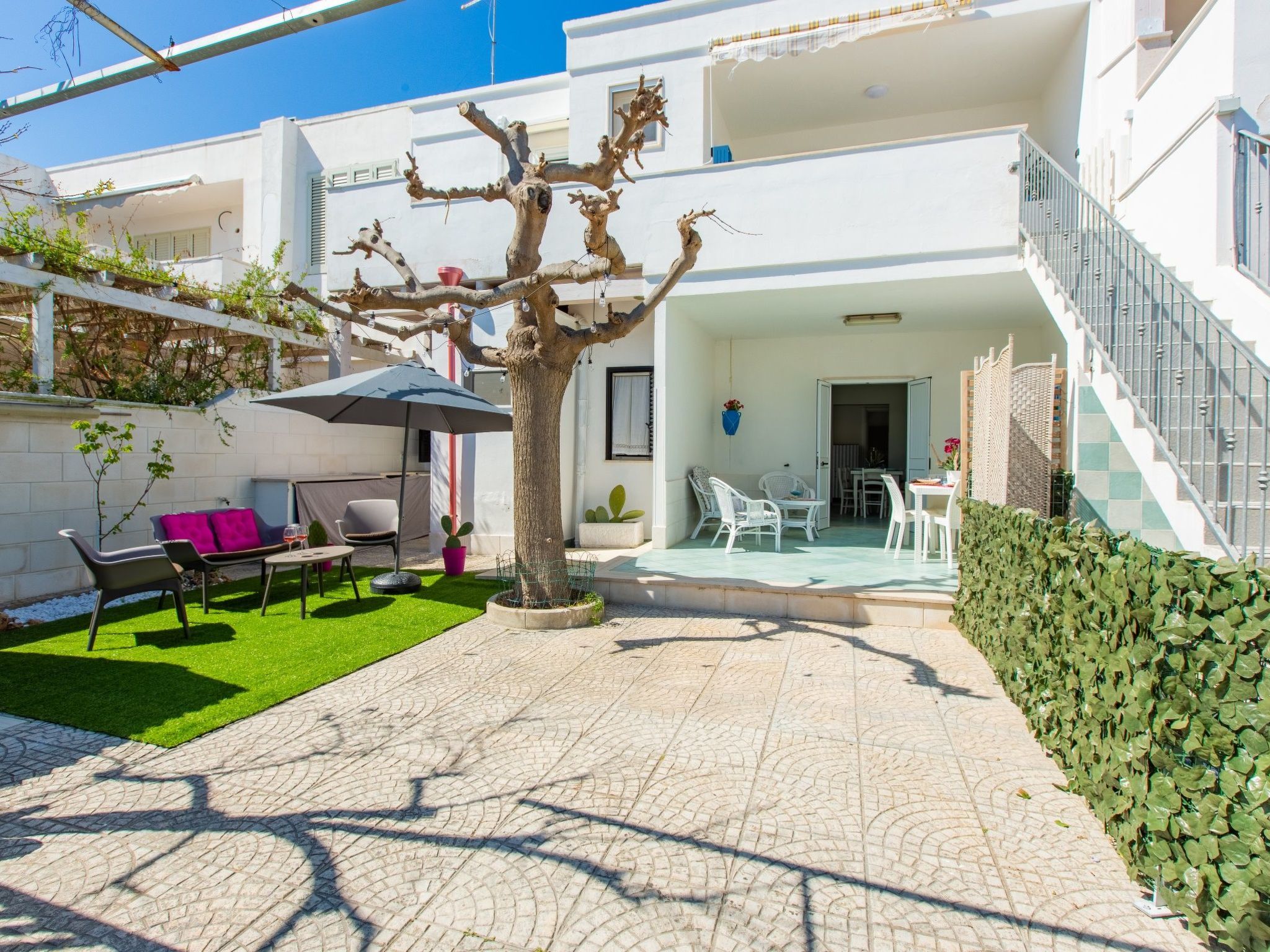 Casa Rosa 50 Meter vom Meer entfernt-Binnen