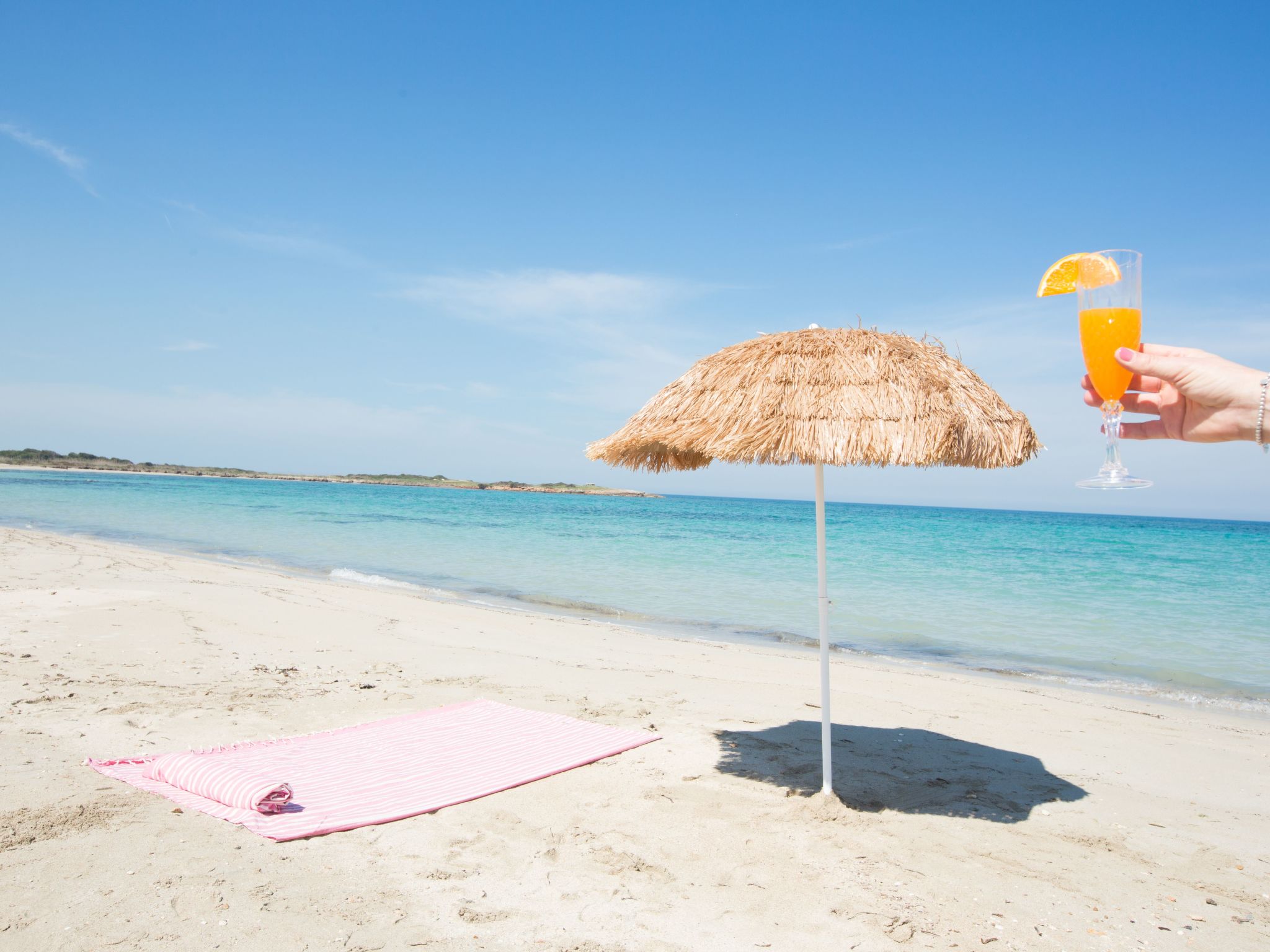 Flacher Rasen links-Binnen