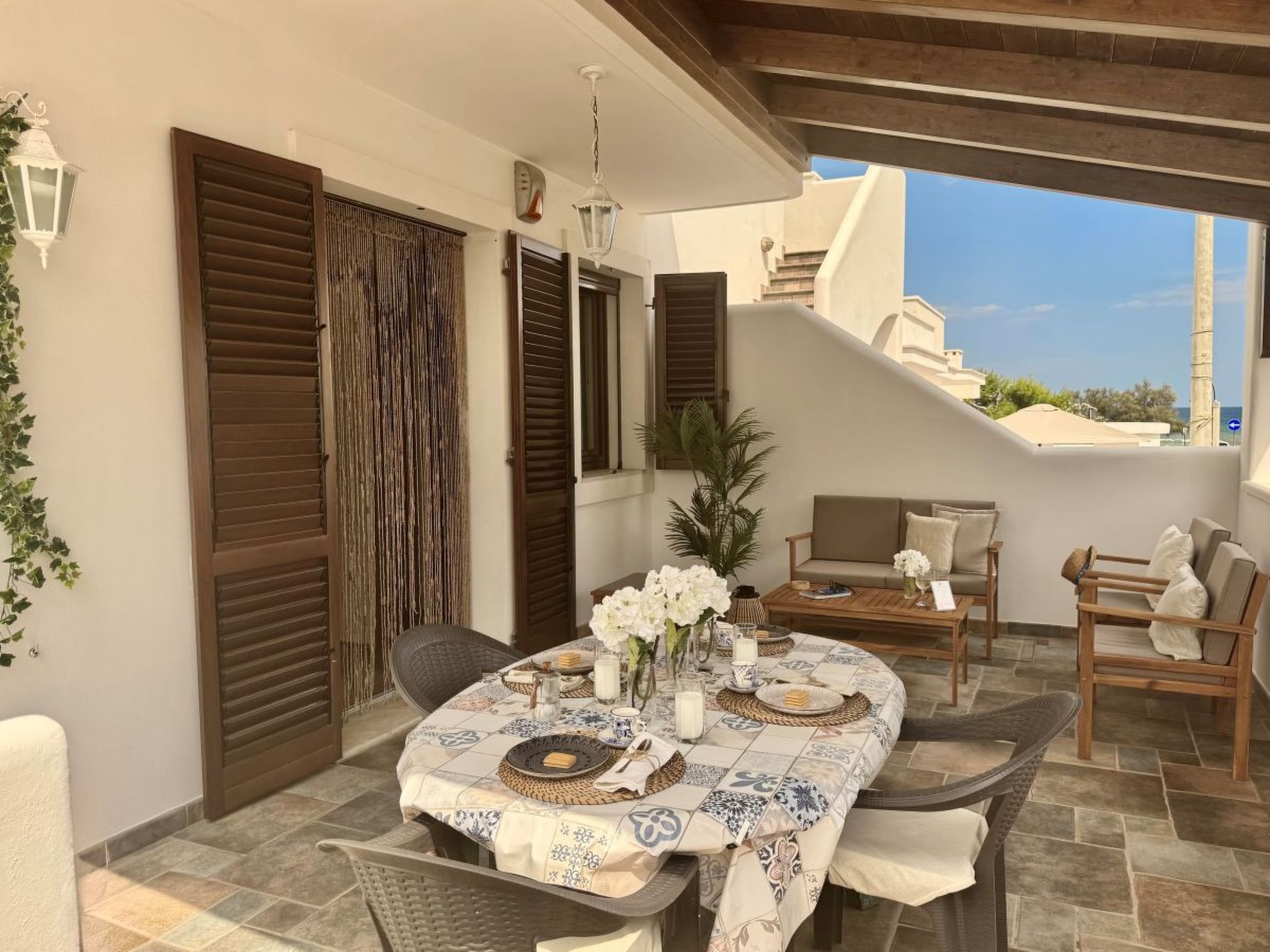 Casa Paola' mit Meerblick, Starlink Internet-Binnen