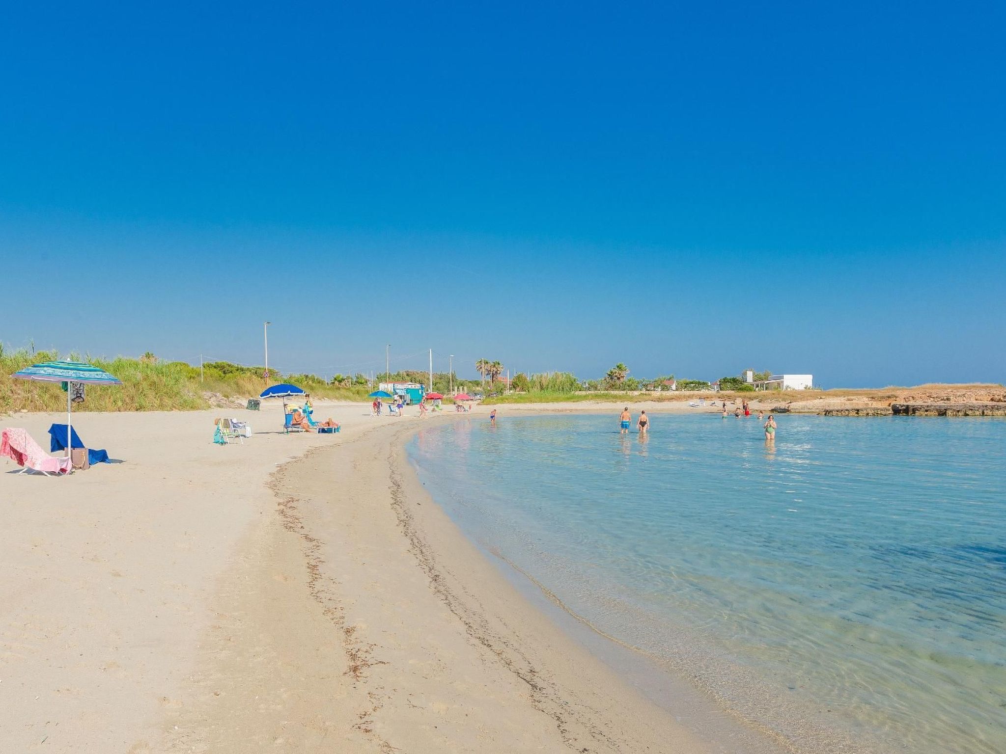 Villa Nettuno 150 m von den Stränden entfernt-Binnen