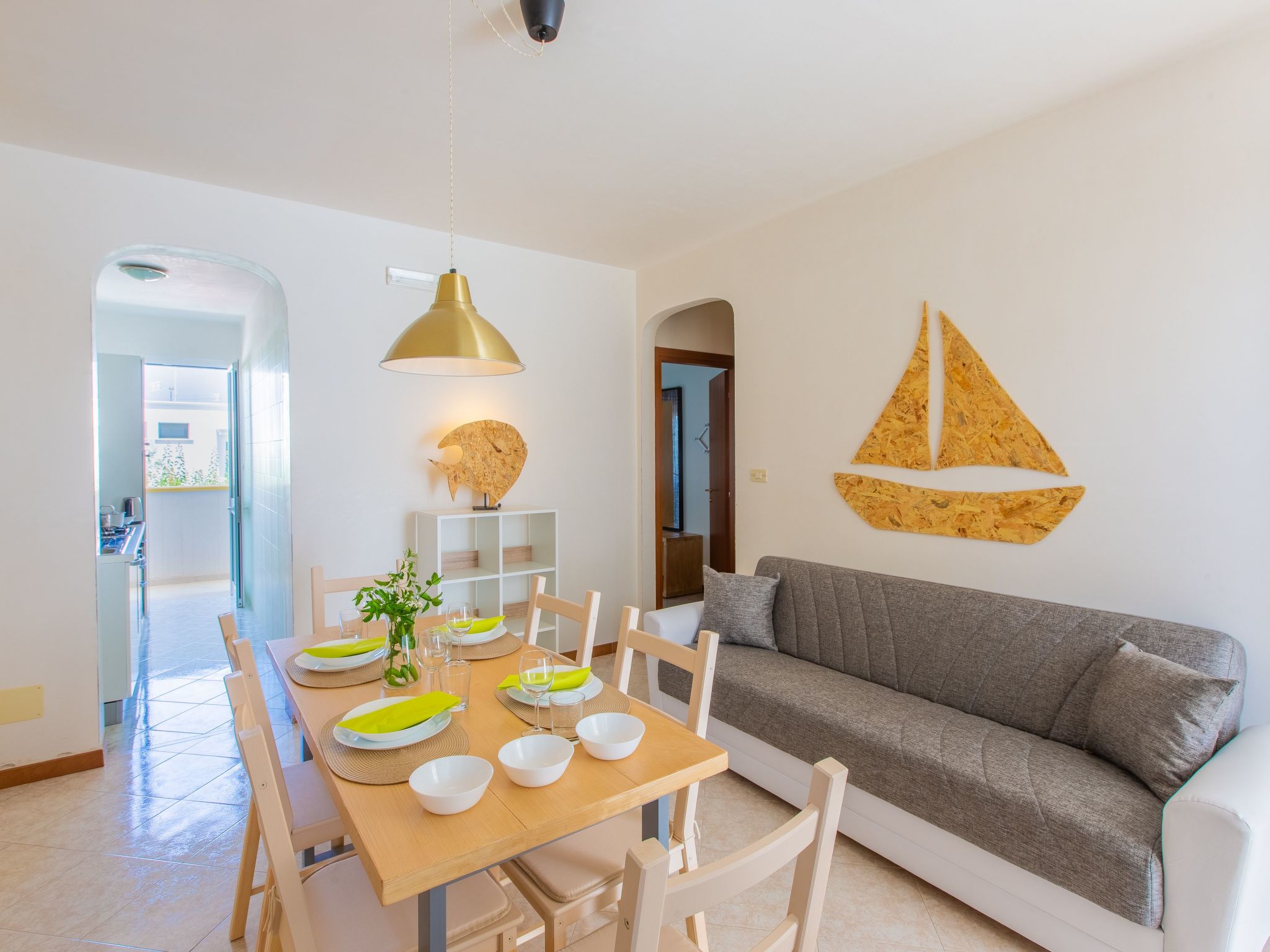 Appartamento Smeraldo-Drinnen