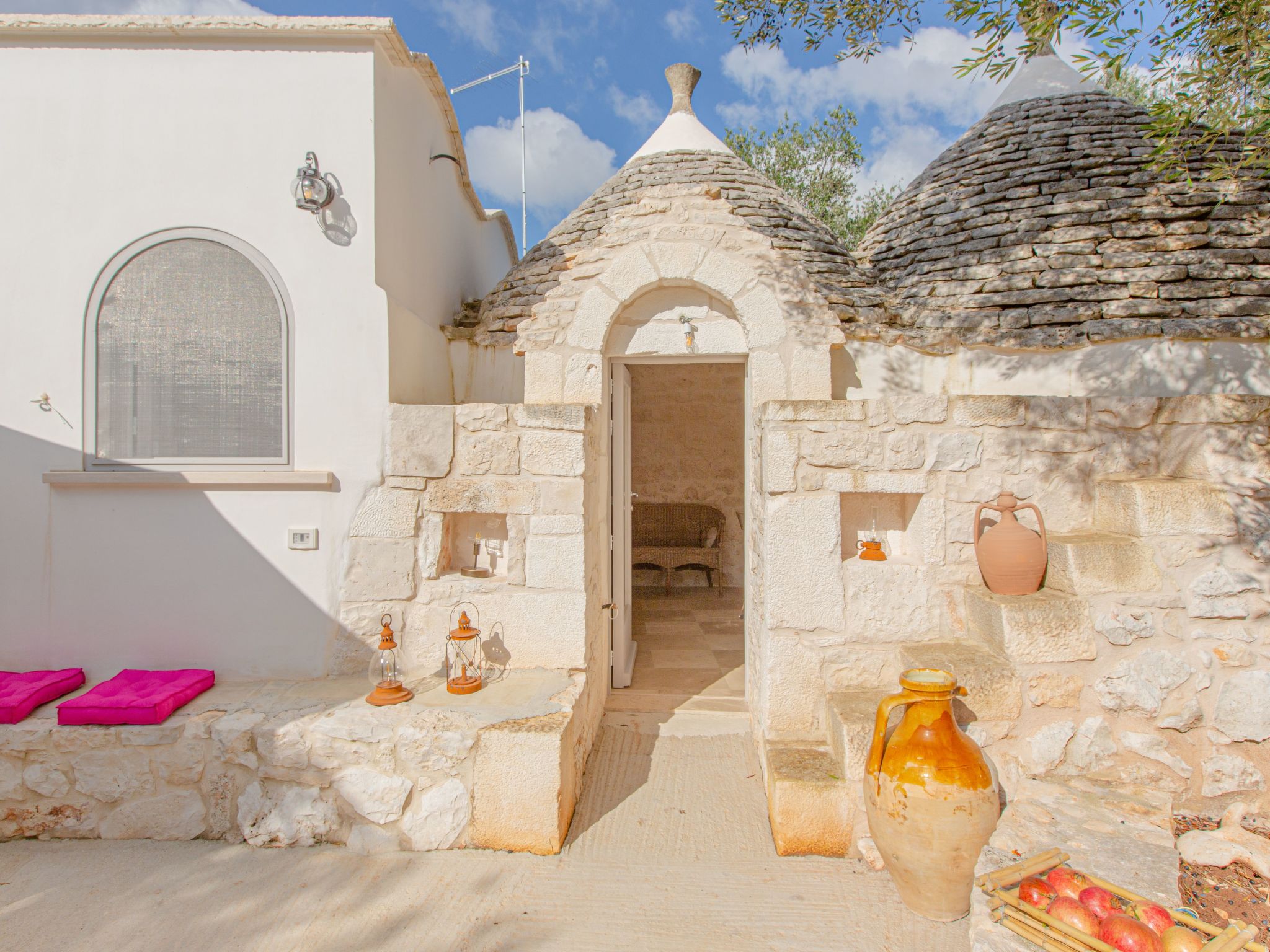 Trullo della Quercia-Binnen