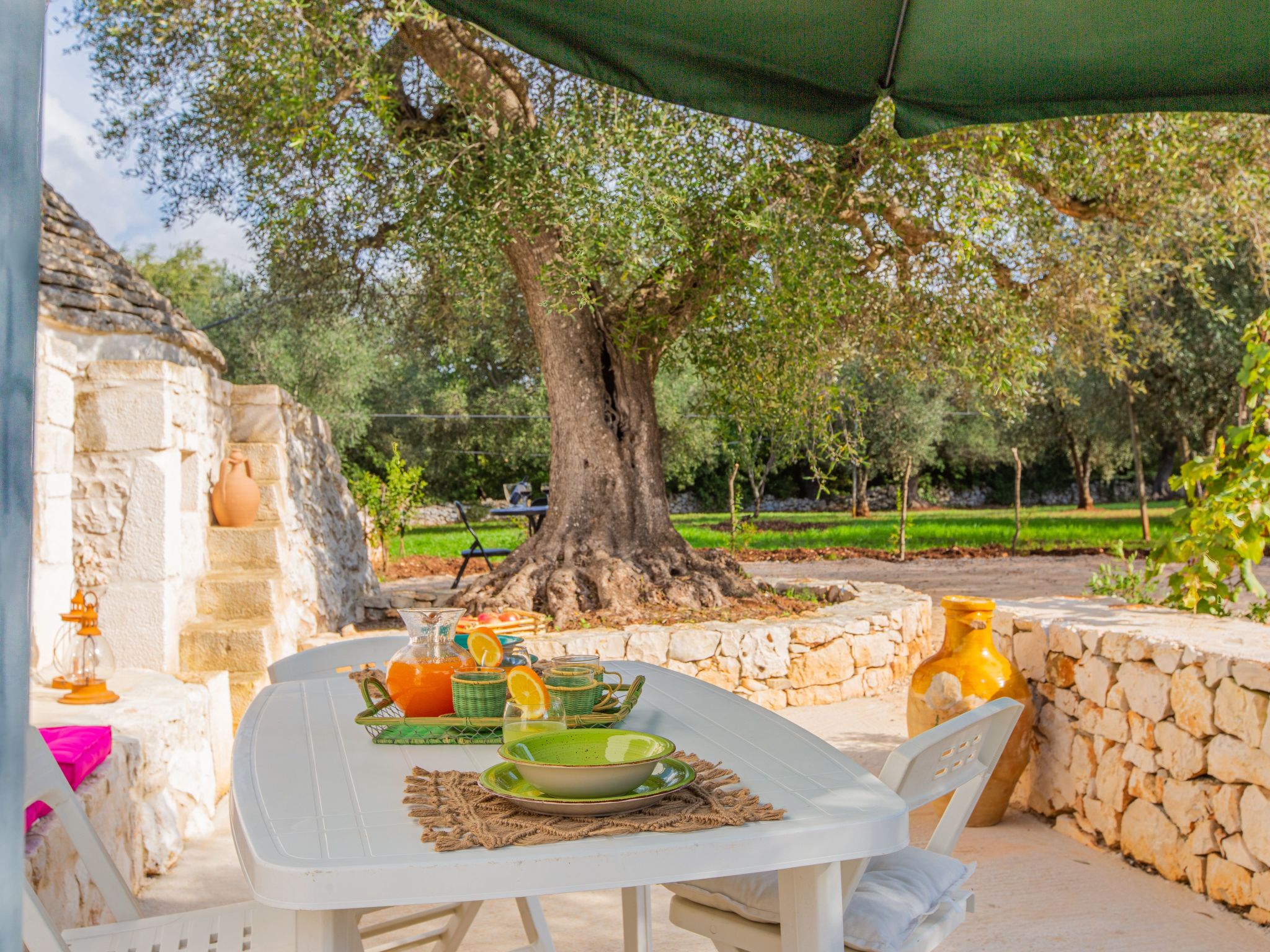 Trullo della Quercia-Binnen