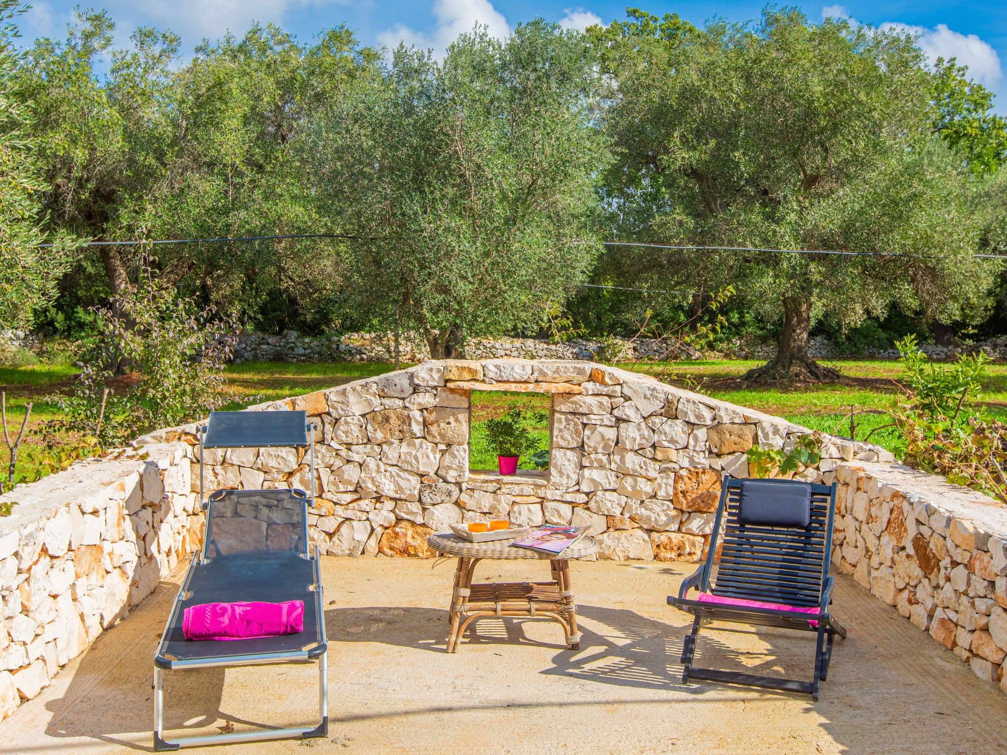 Trullo della Quercia-Binnen
