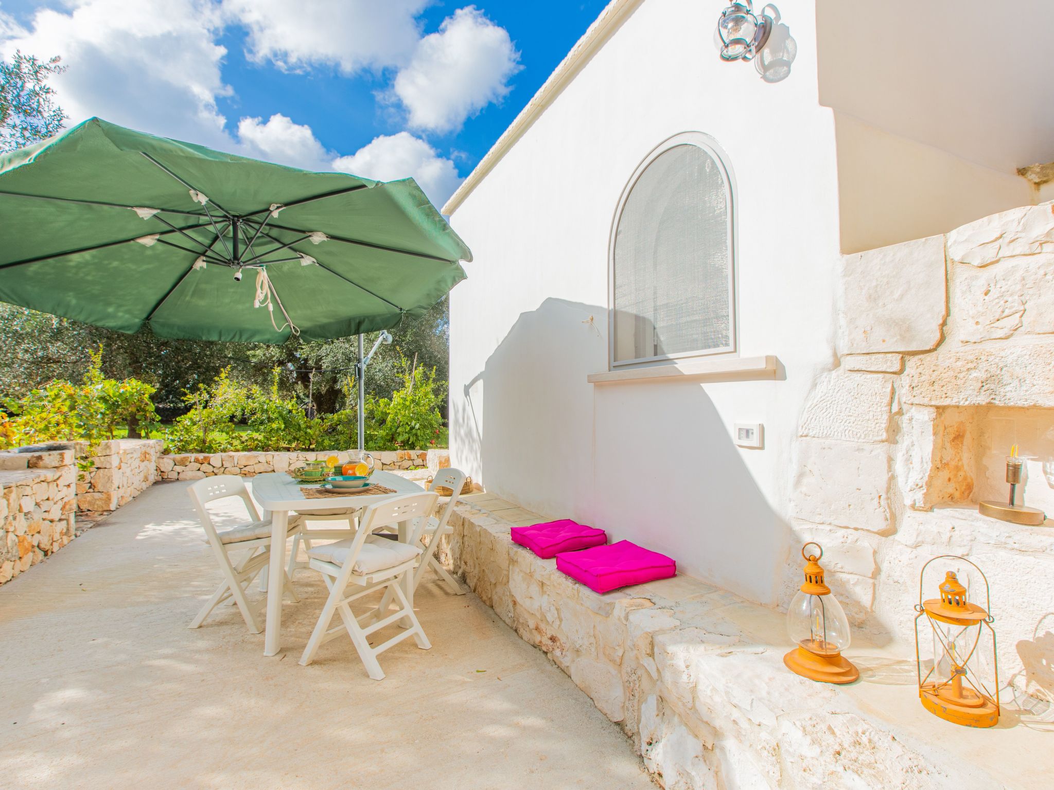 Trullo della Quercia-Binnen