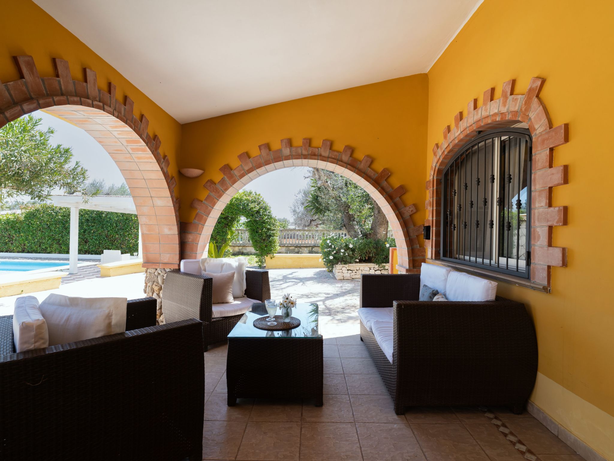 Villa Azzurra mit Pool-Binnen